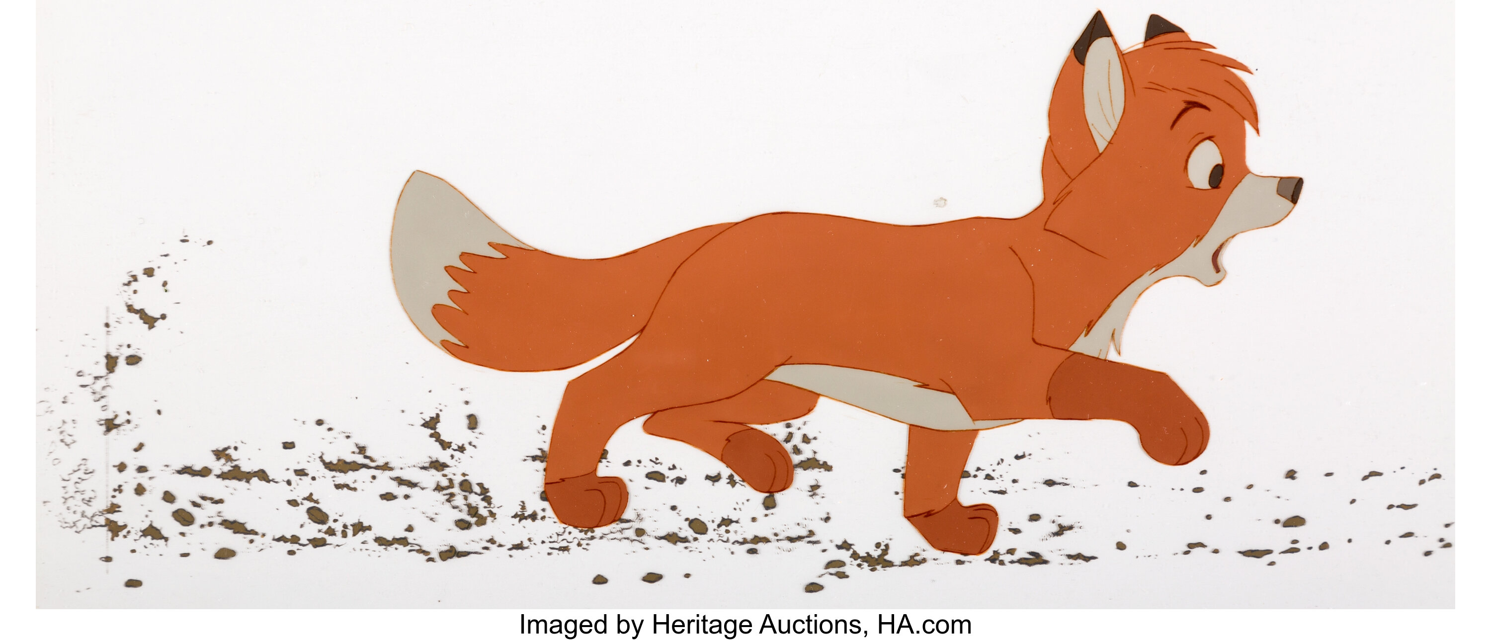 The Fox And The Hound Tod Production Cel Setup (Walt Disney, | Lot #97234 |  Heritage Auctions