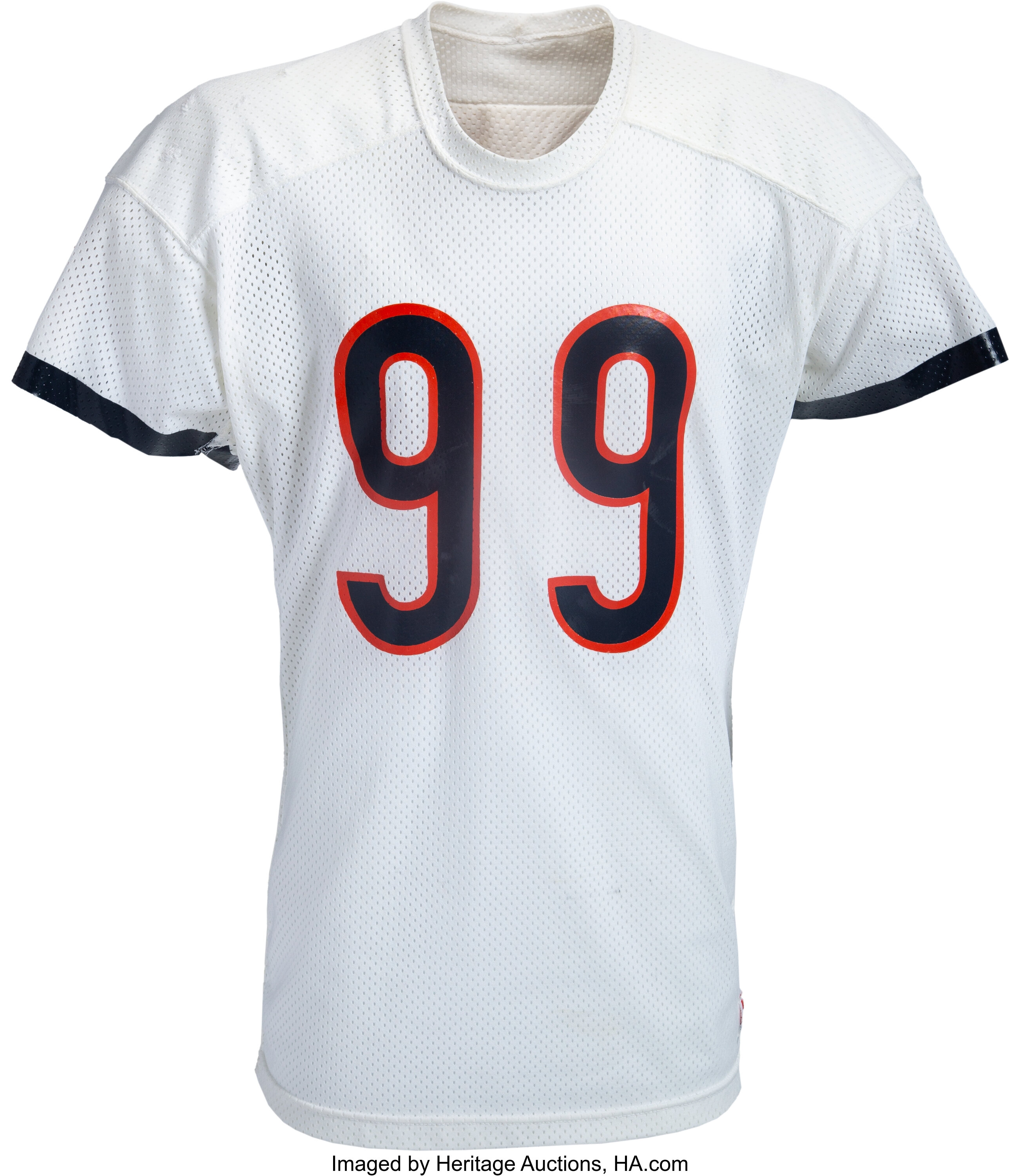 Sold at Auction: Dan Hampton Signed Football Jersey Chicago Bears