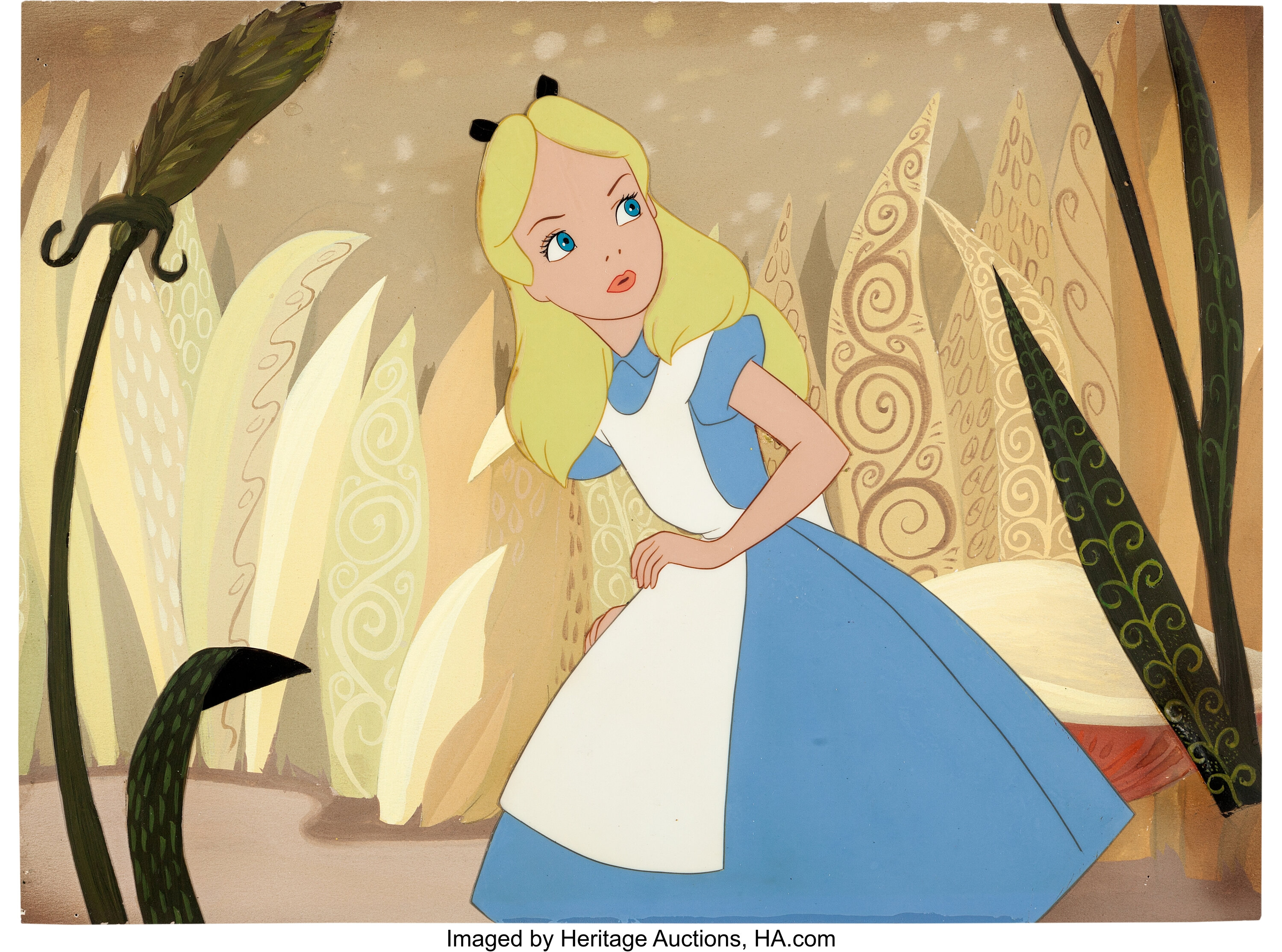 alice in wonderland disney art