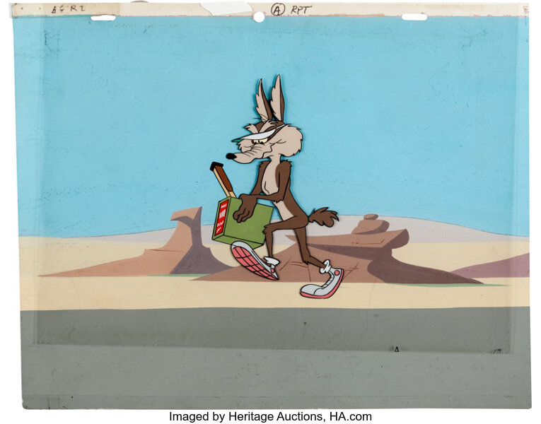 roadrunner and wile e coyote backgrounds