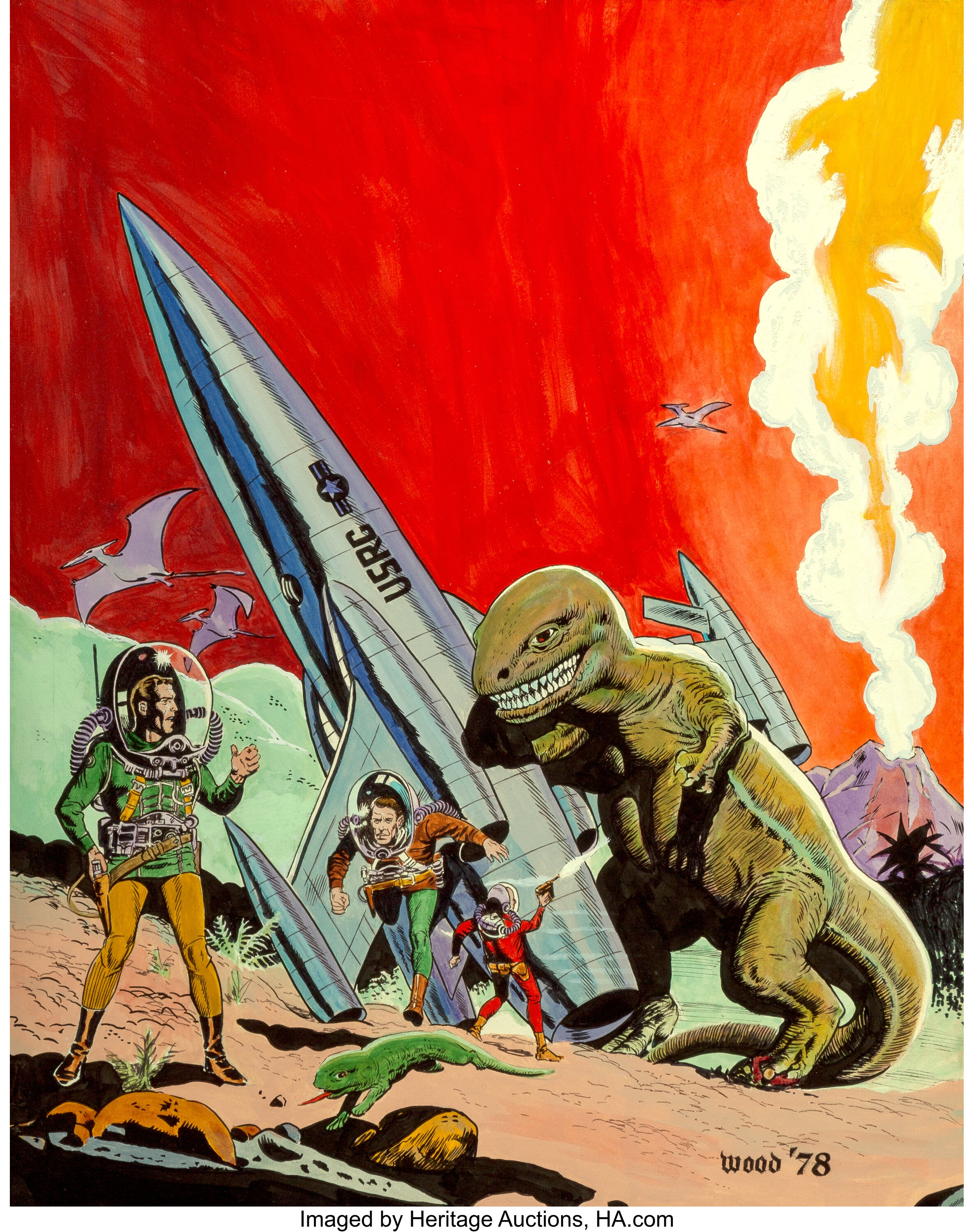 Wally Wood – Lines and Colors