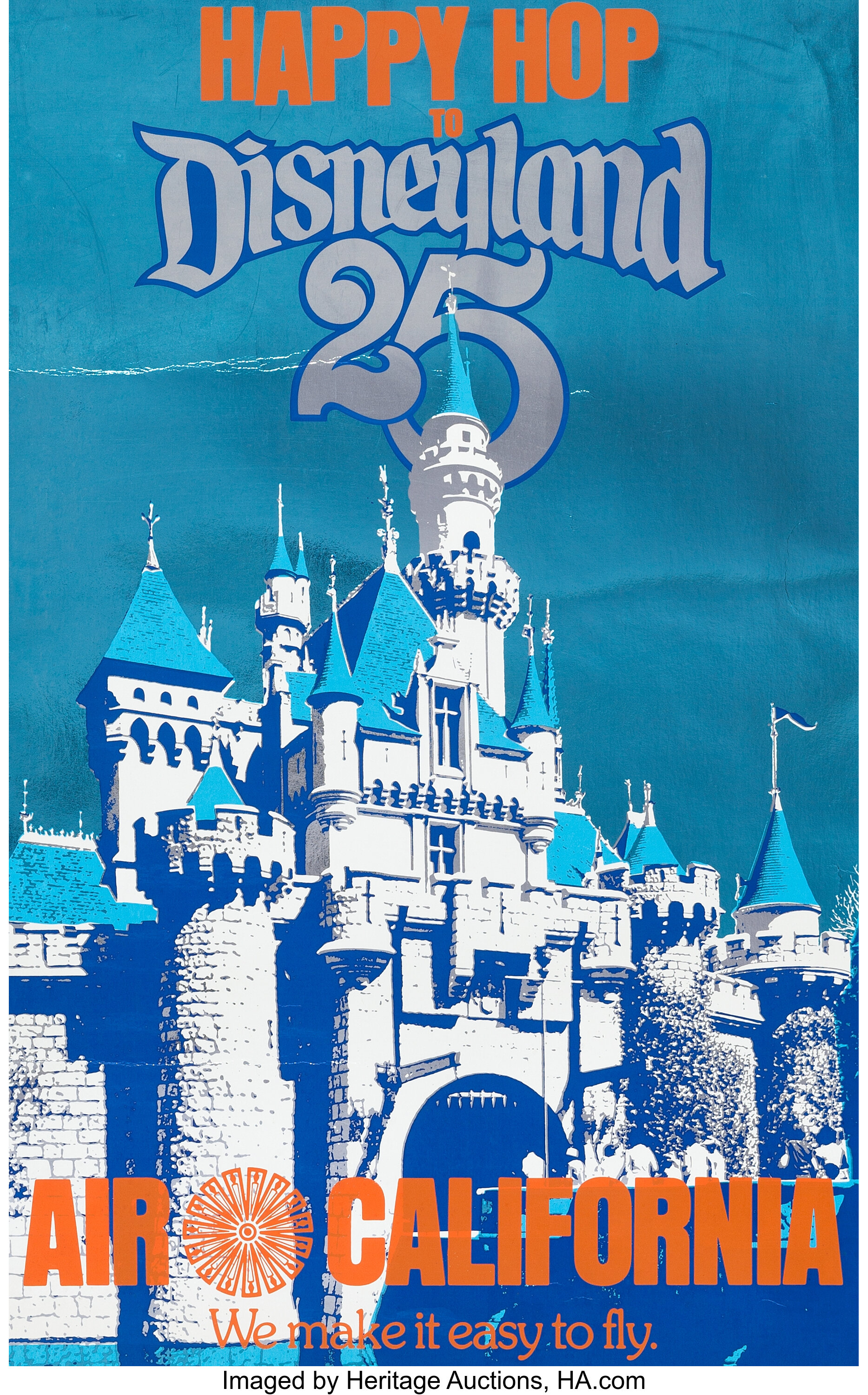 Buy the Set of 4 Vintage Walt Disney World 25th Anniversary