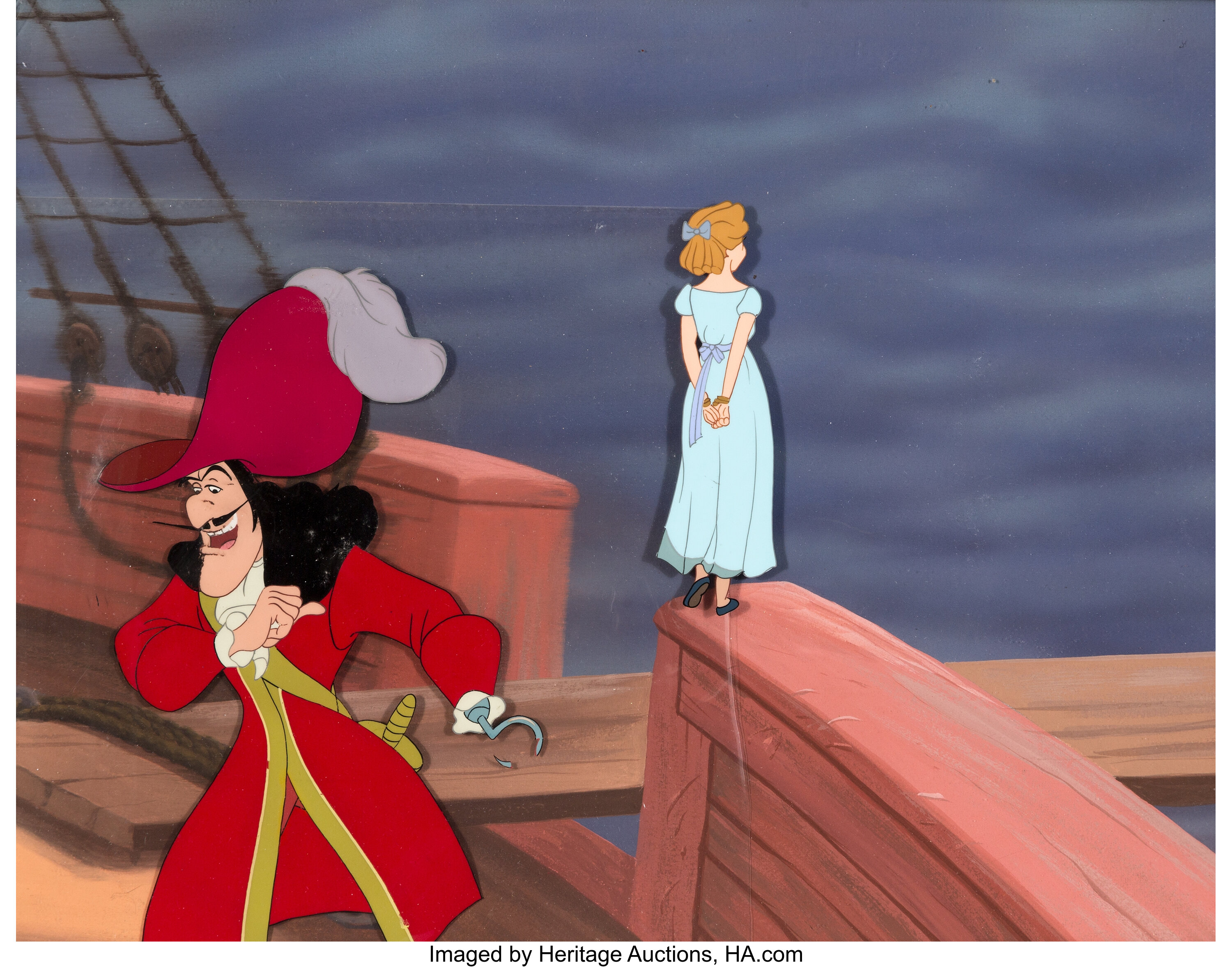 Sold at Auction: Walt Disney Classics Figure Captain Hook, Peter Pan