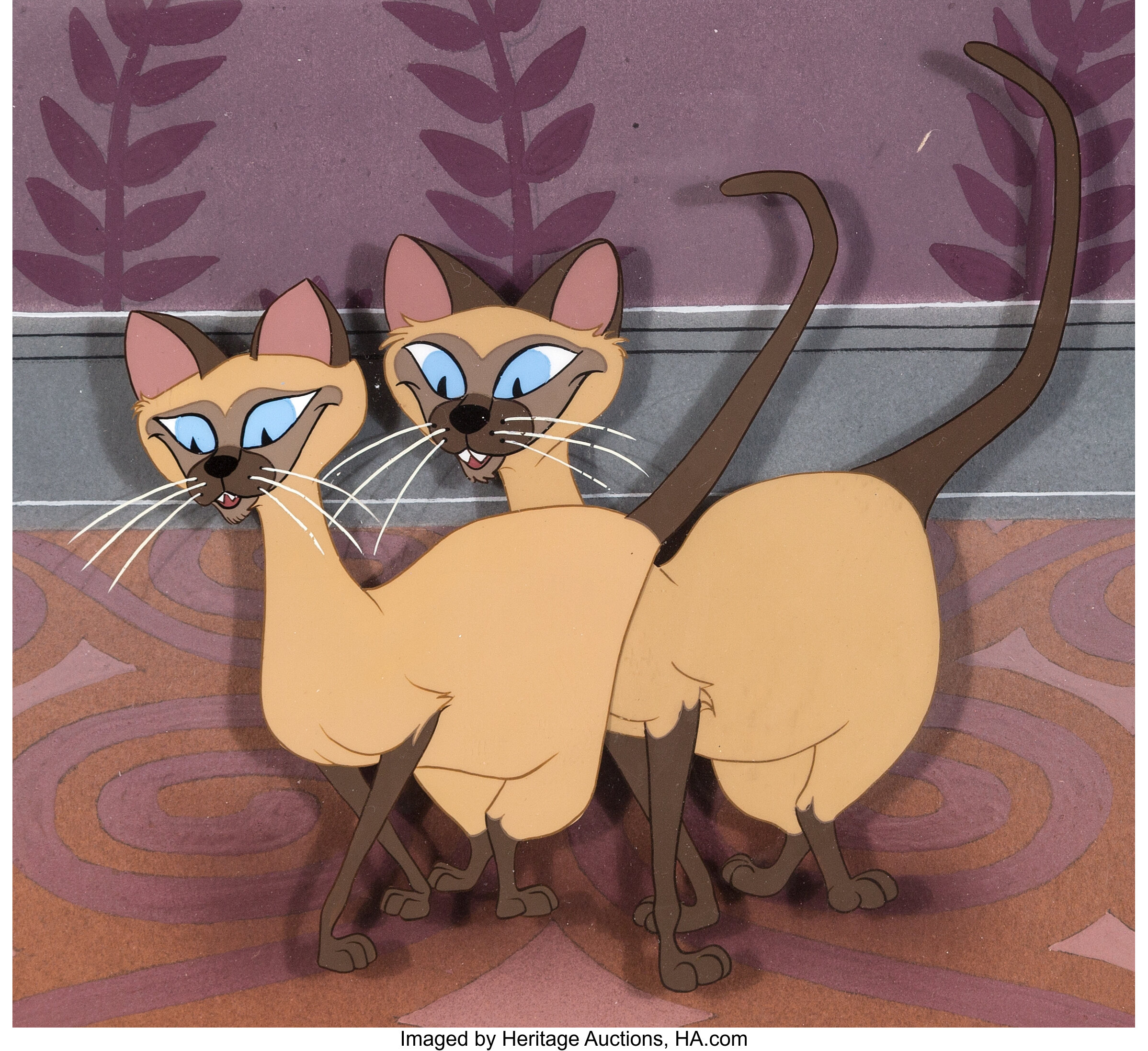 Siamese Cats Lady And The Tramp Song Lyrics