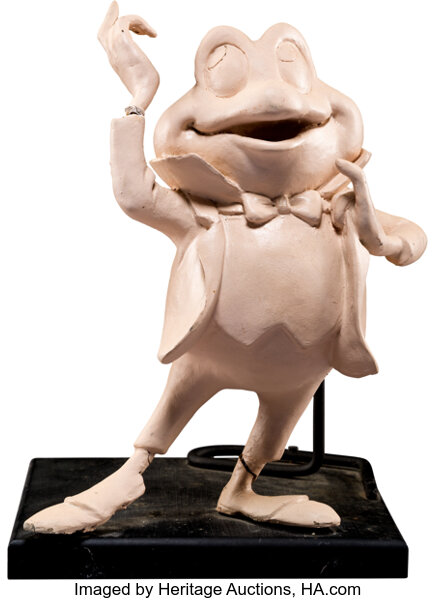 The Adventures of Ichabod Crane Mr. Toad Maquette Sculpted by