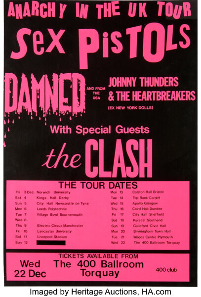 Sex Pistols / The Clash / Damned / Johnny Thunders 