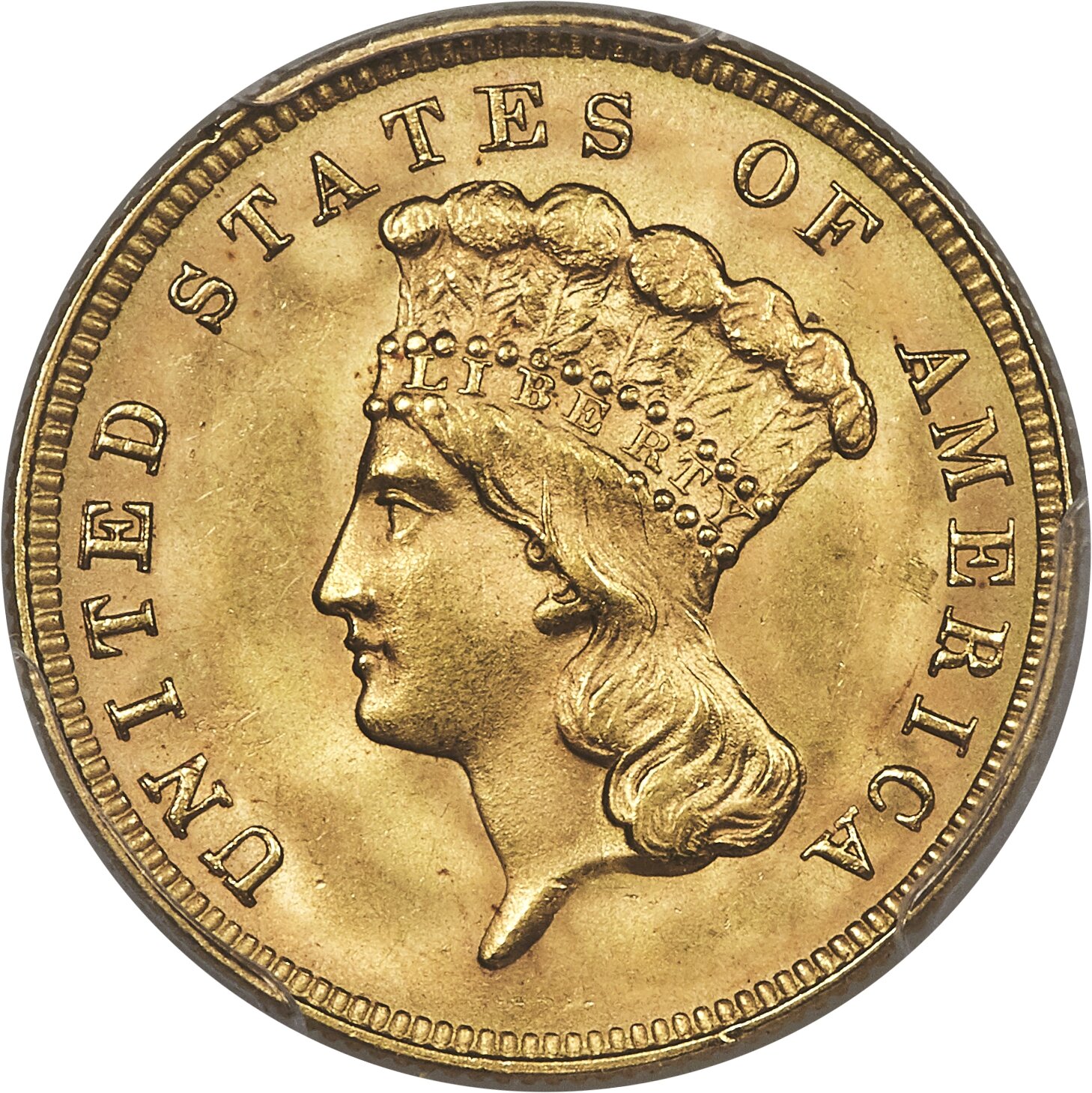 1888 3 MS64 PCGS Three Dollar Gold Pieces Lot 3784 Heritage