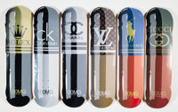 Sold at Auction: Denial, DENIAL 'Supreme Vuitton Smashup Pill' Skateboard  Deck