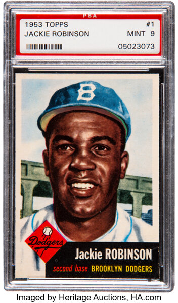  Jackie Robinson 2016 Topps Archives Mint Card #201