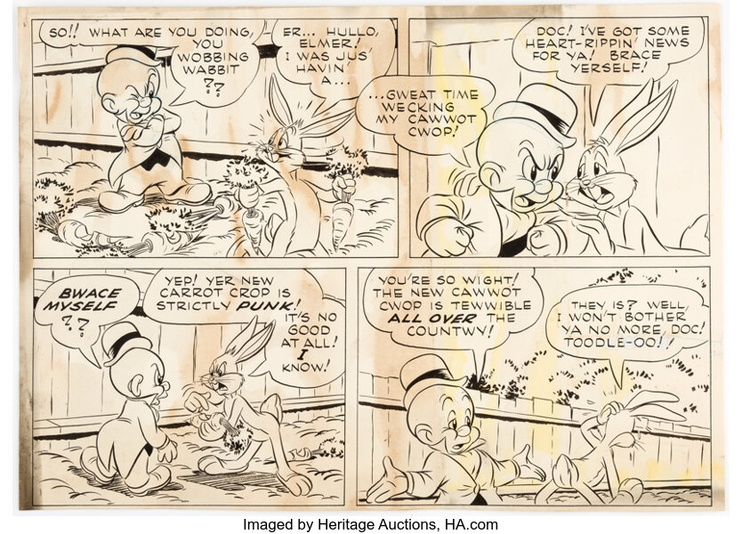 Tom Mckimson Looney Tunes And Merrie Melodies Comics 67 Fragment Lot Heritage Auctions