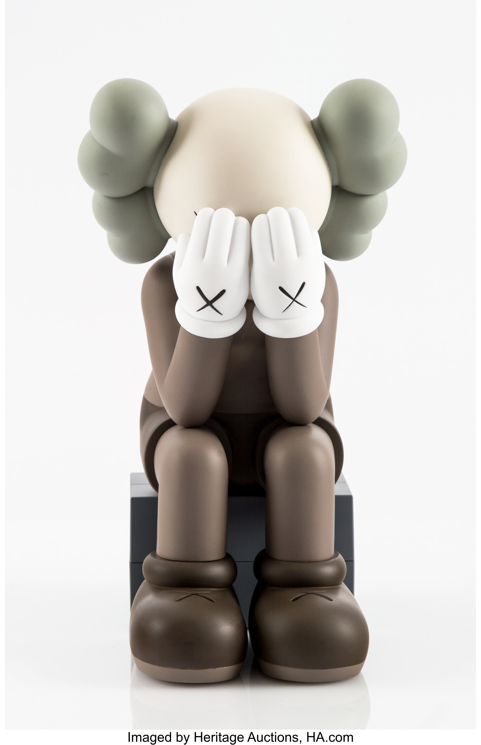 KAWS (American, b. 1974). Passing Through Companion (Brown), 2013