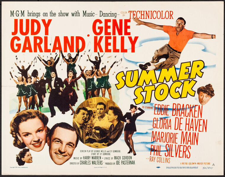 Summer Stock (MGM, 1950). Folded, Very Fine-. Half Sheet (22" X | Lot  #55438 | Heritage Auctions