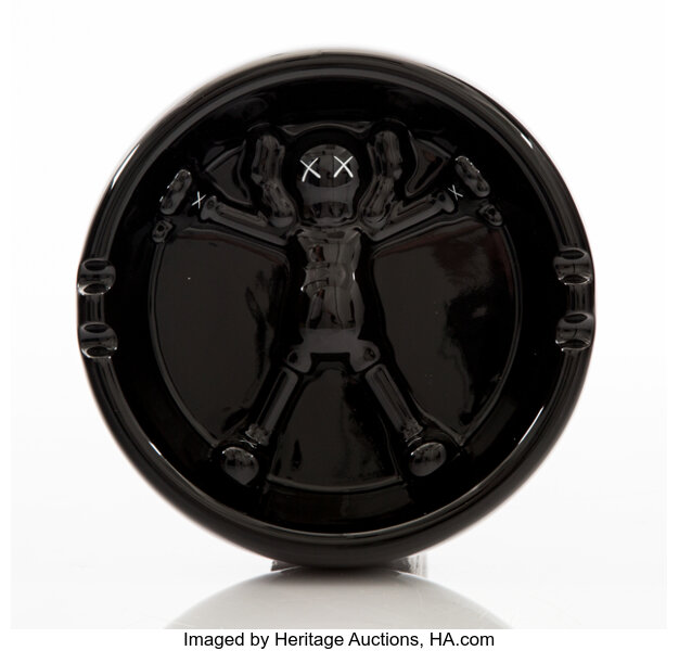 KAWS X Gallery 1950. Original Fake Ashtray, 2008. Whiteware