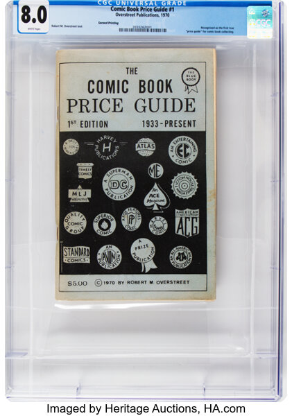 Books:Overstreet, Overstreet Comic Book Price Guide #1 Second Printing (Over...