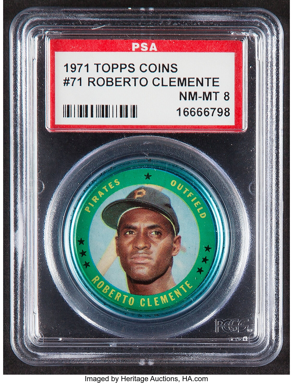 1971 Topps Coins - #71 Roberto Clemente for sale online