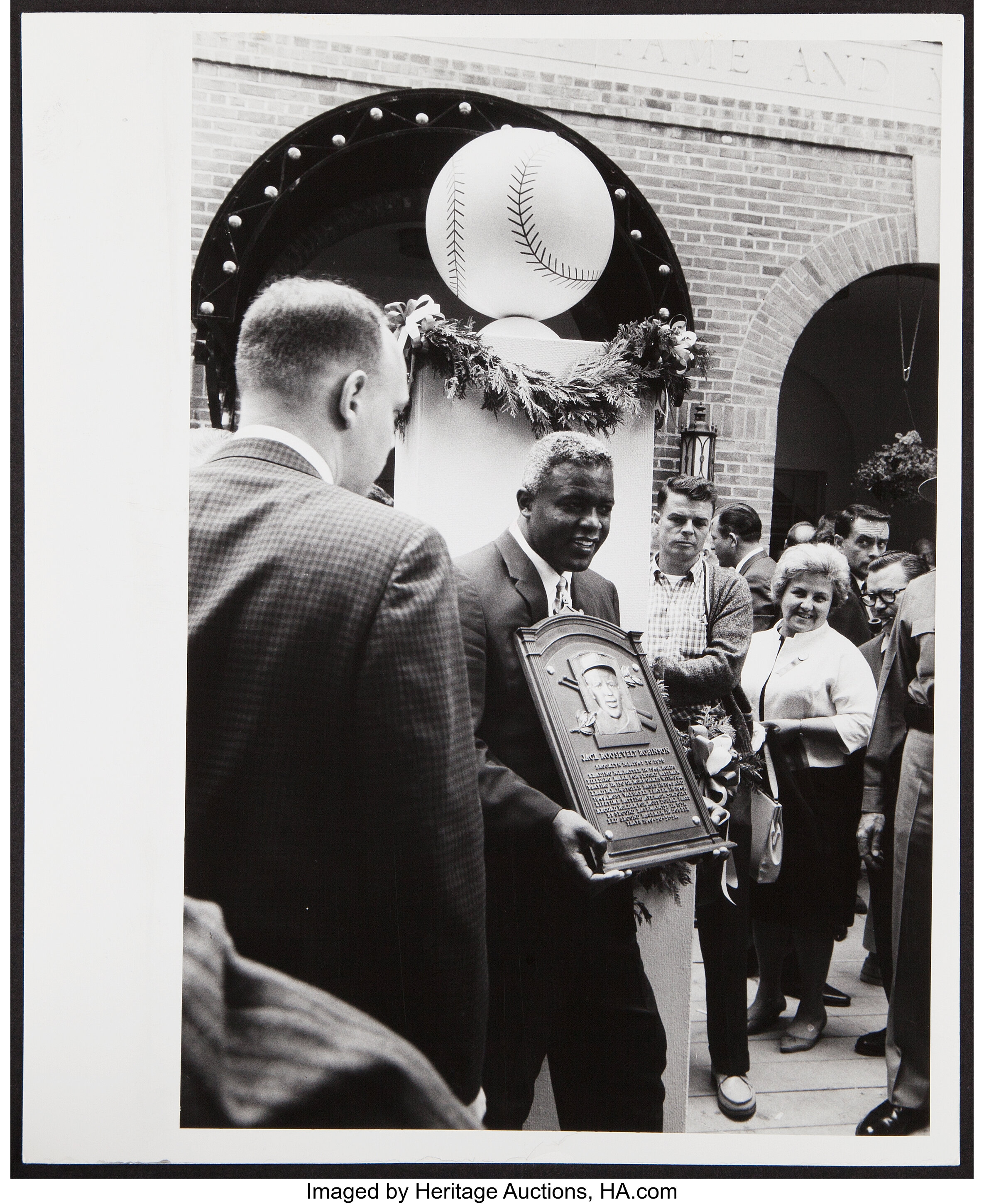 1963 Jackie Robinson Hall of Fame Induction Original SPORT Magazine, Lot  #43315