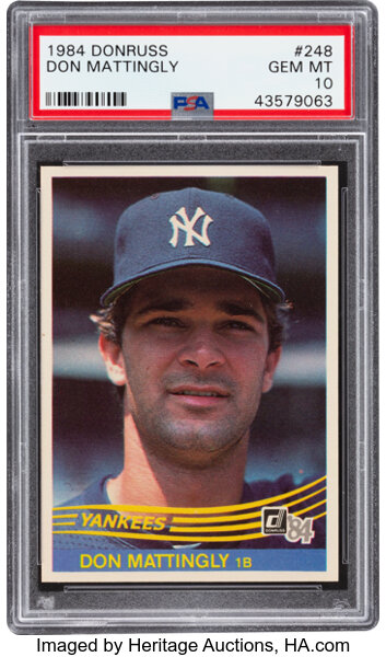 1984 Don Mattingly Rookie