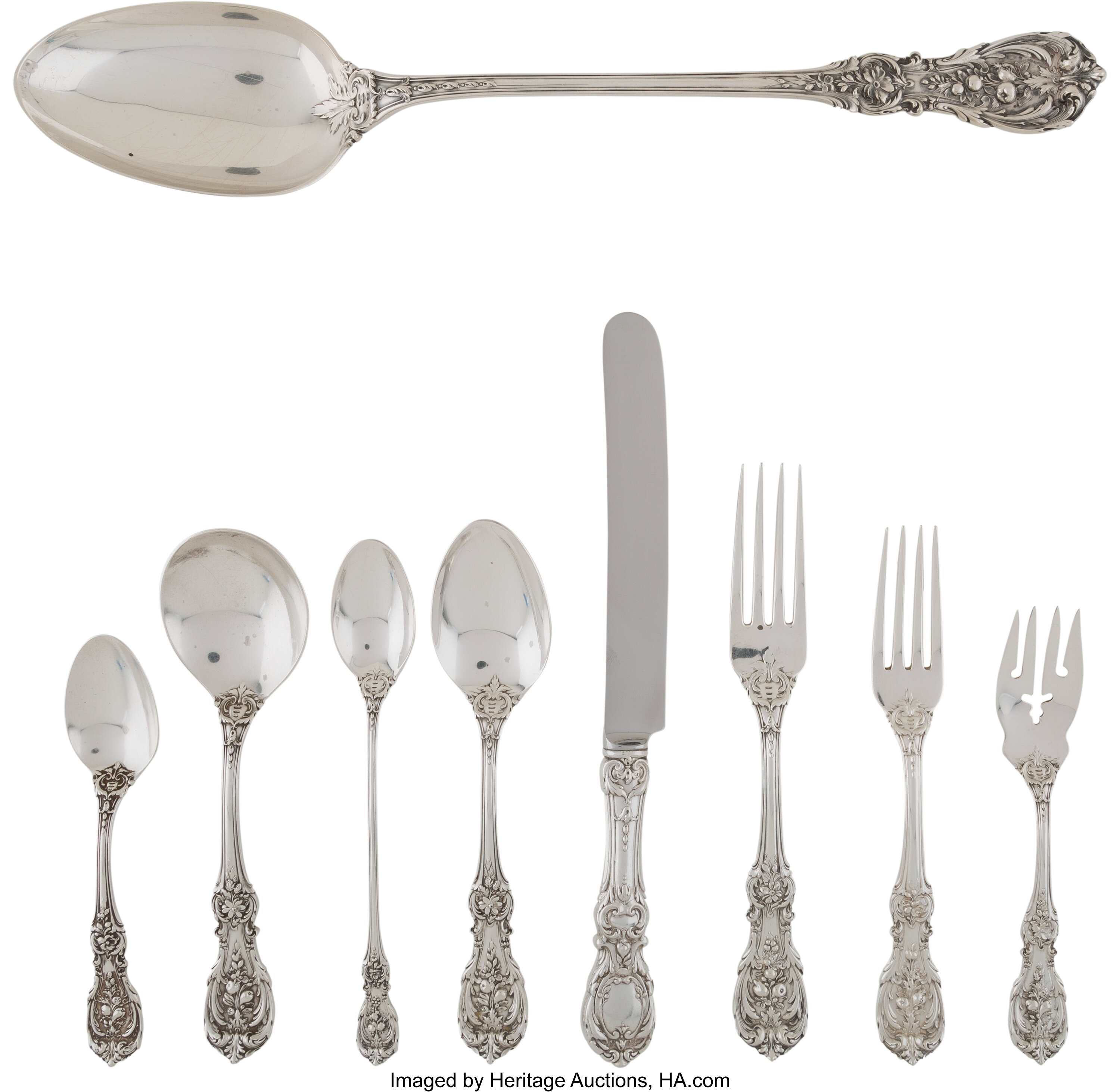 Nakens sterling clearance silver flatware