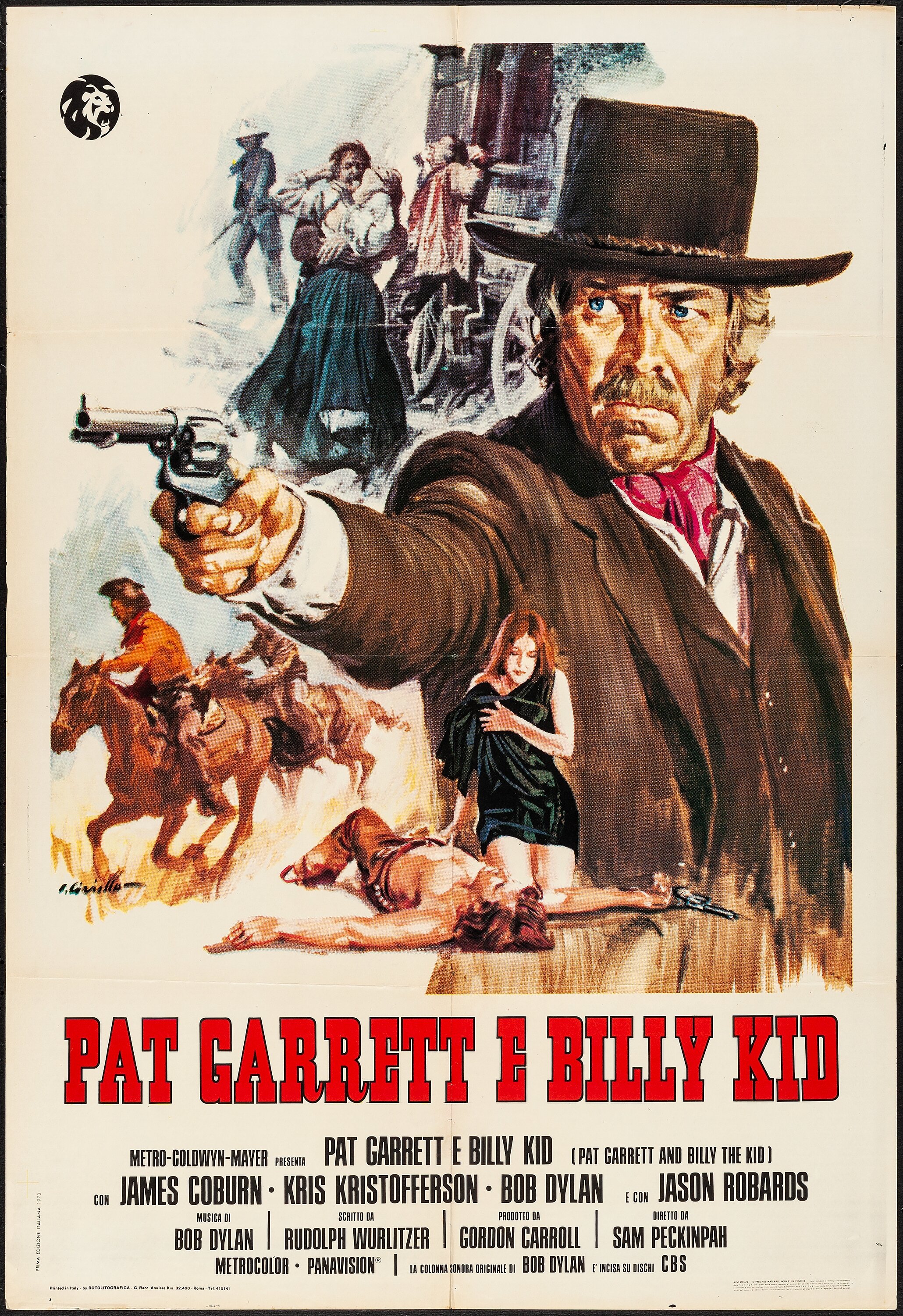 Pat Garrett and Billy the Kid (MGM, 1973). Folded, Very Fine