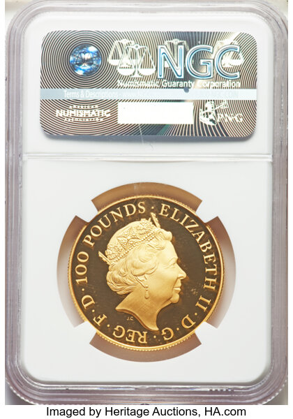 Great Britain: Elizabeth II gold Proof 