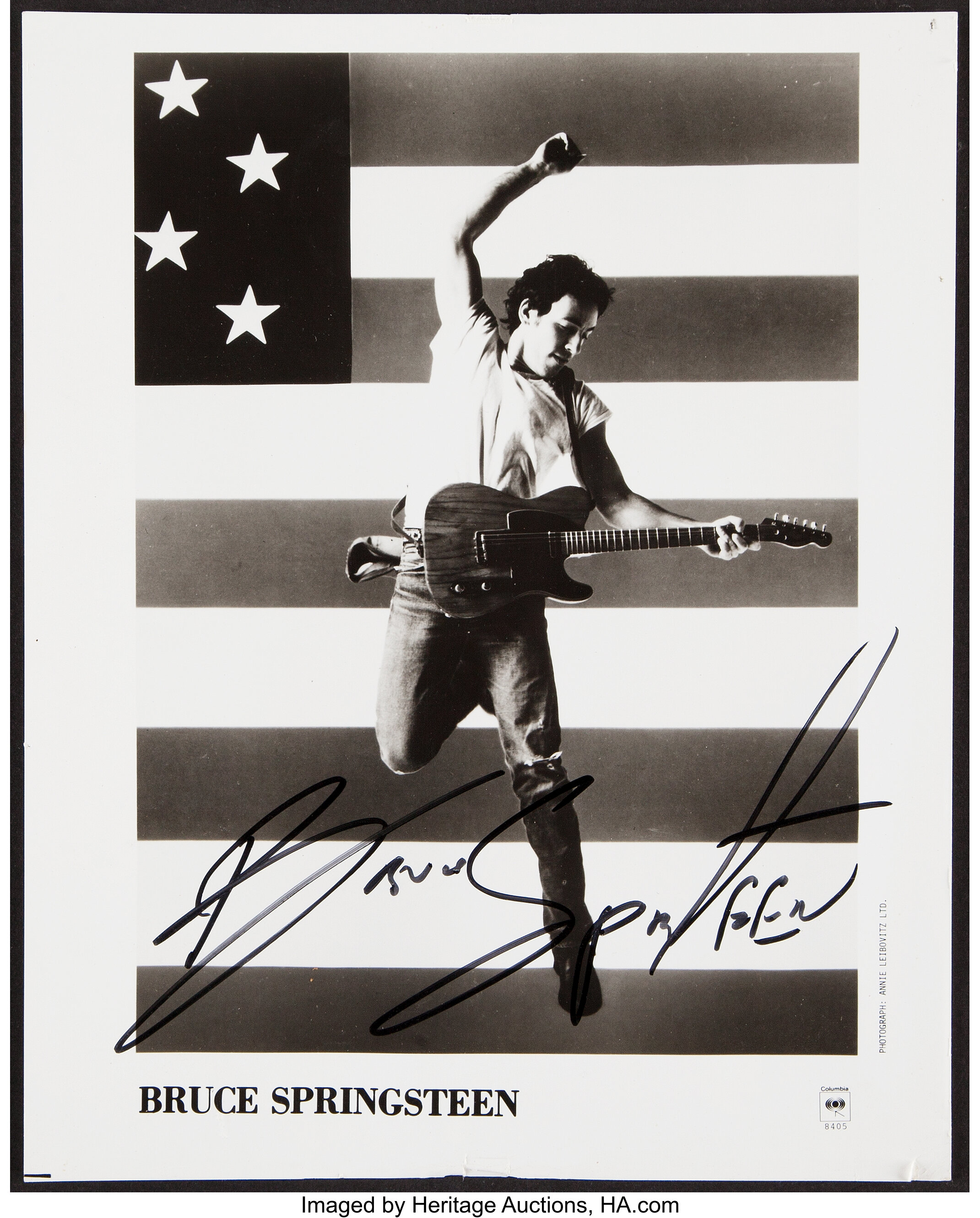 Bruce Springsteen Signed Photograph.... Miscellaneous Collectibles ...