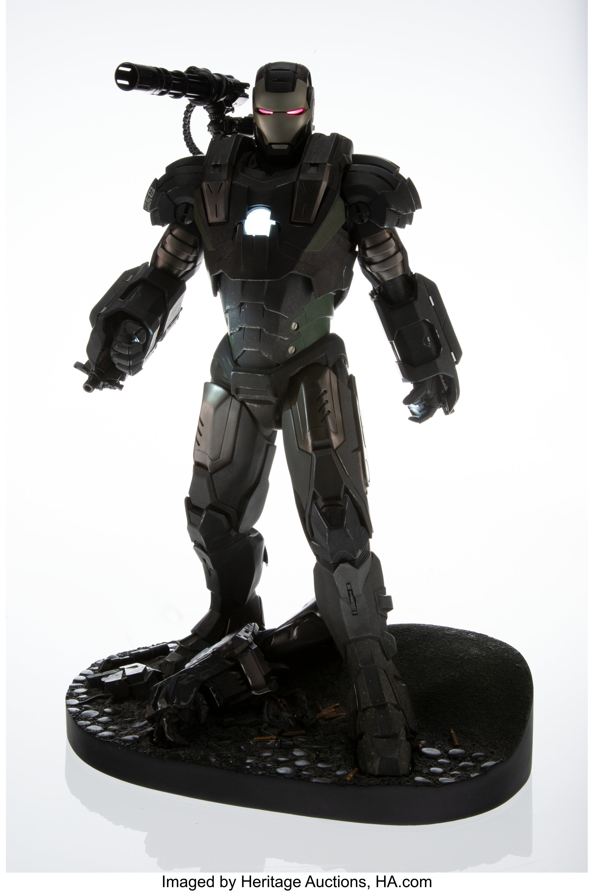 Sideshow War Machine From Iron Man 2 Vinyl Resin And Metal 19 Lot 93040 Heritage Auctions