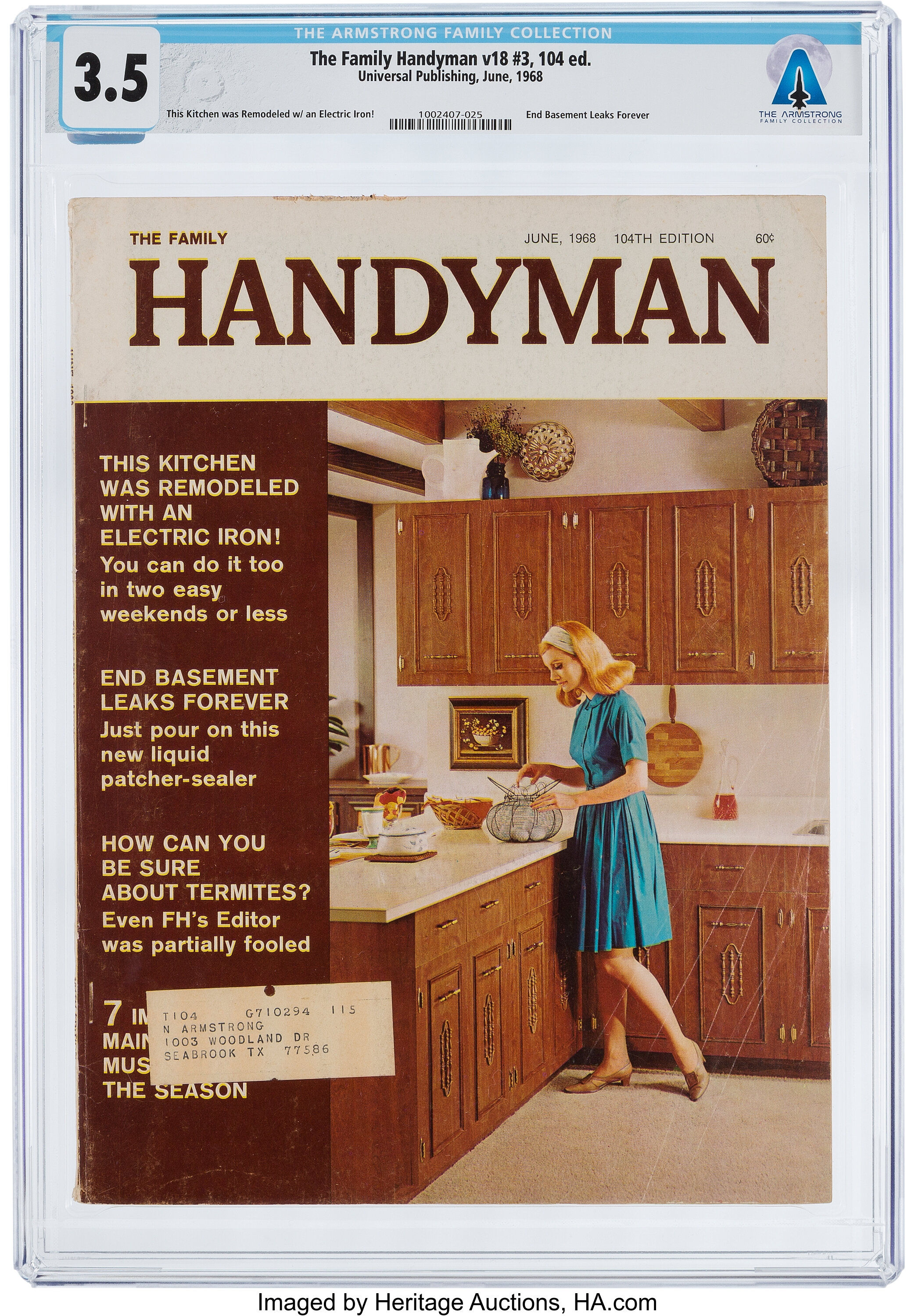 Magazines: The Family Handyman Dated June 1968, Directly From The | Lot  #50455 | Heritage Auctions