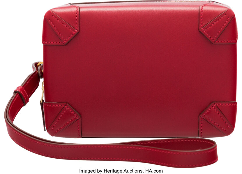 HERMES Constance3 Size Mini Rouge Vif Tadelakt Leather– GALLERY