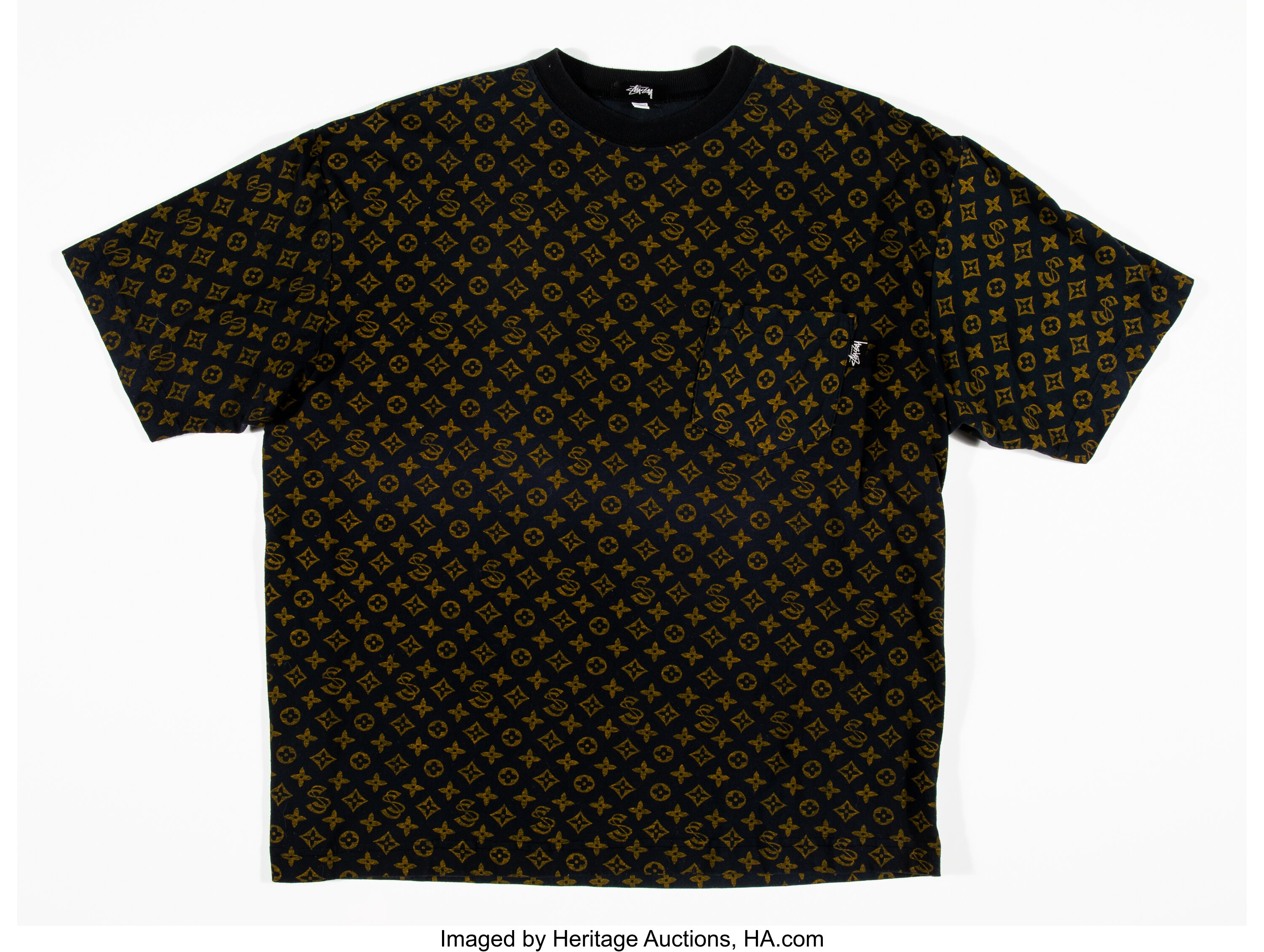 Stüssy X Louis Vuitton. Louis Vuitton Shirt. Cotton shirt. Size L