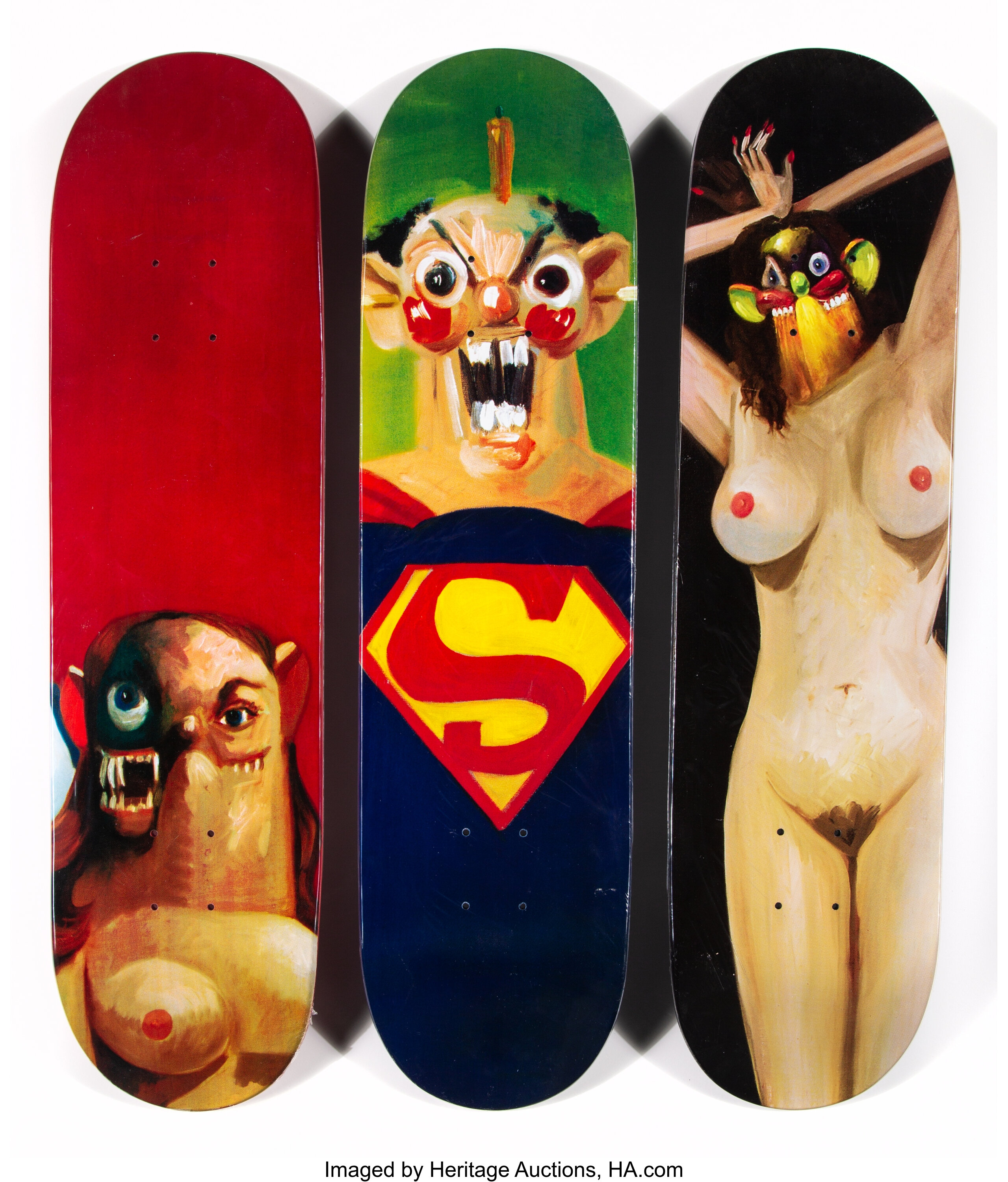 Auction for entire series of Supreme skateboard decks expected to