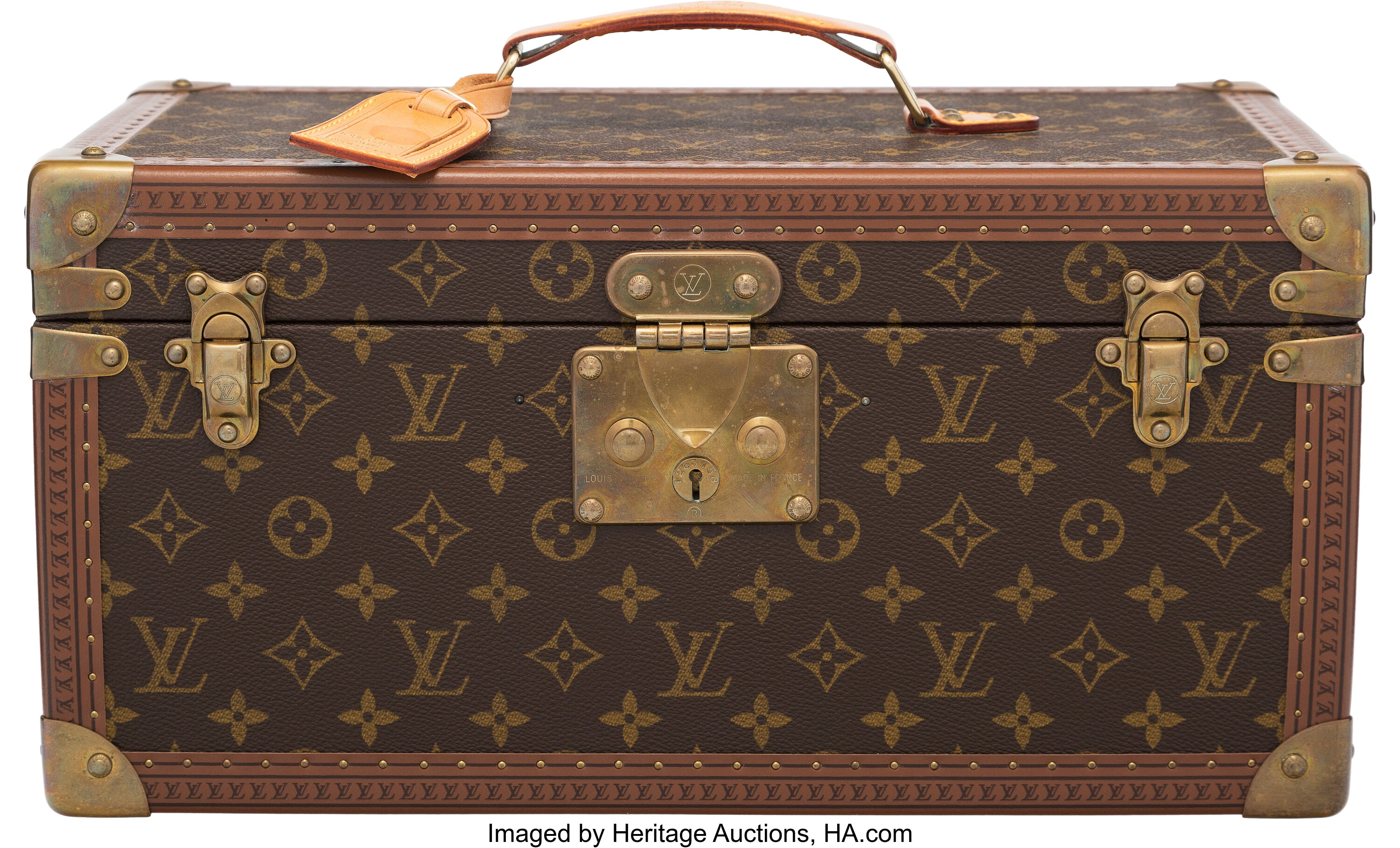Louis Vuitton Boite Bouteilles Et Glace Brown Canvas Travel Bag (Pre-O