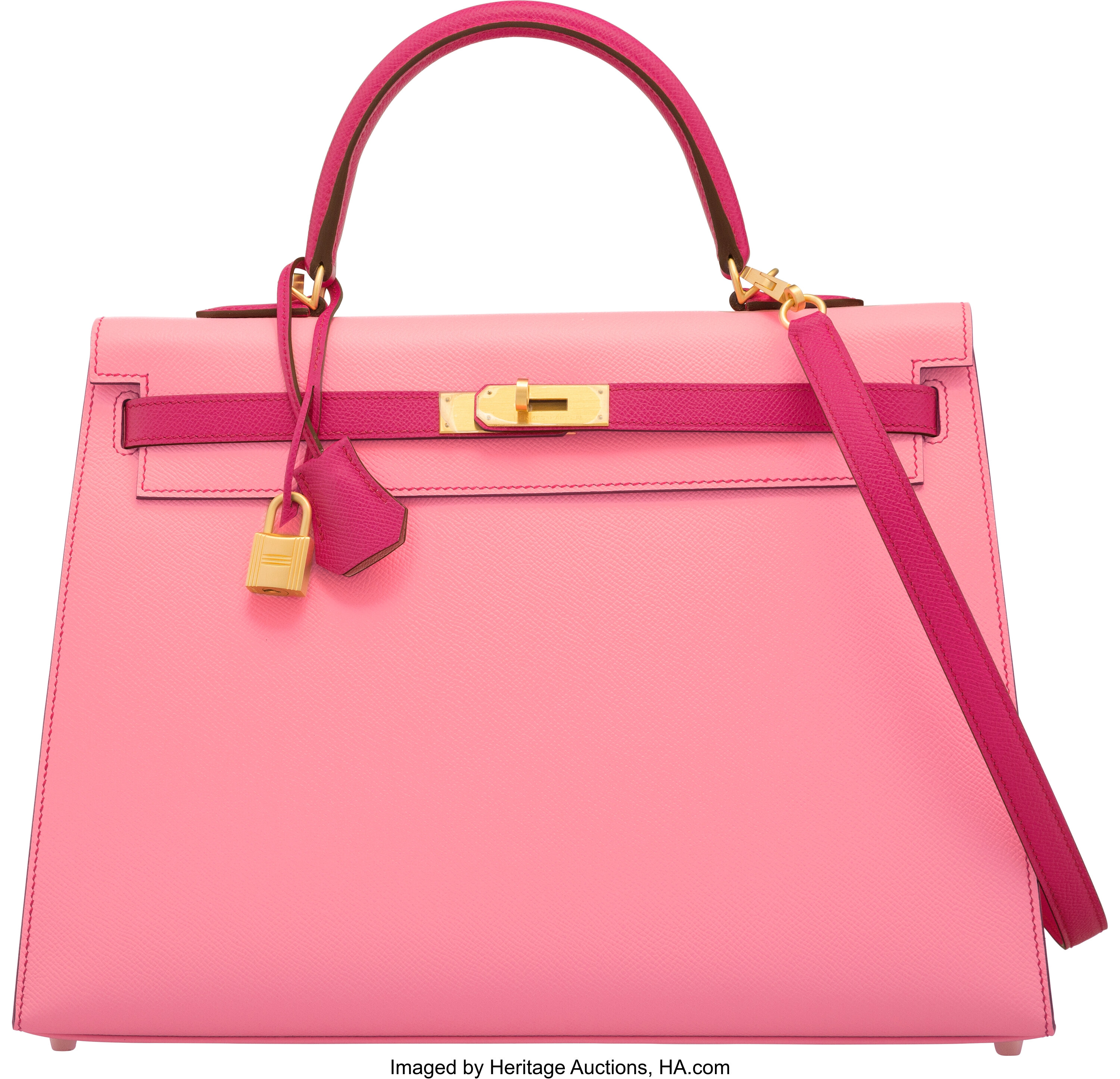 Hermes Birkin Rose Tyrien 35cm, Epsom with Gold Hardware