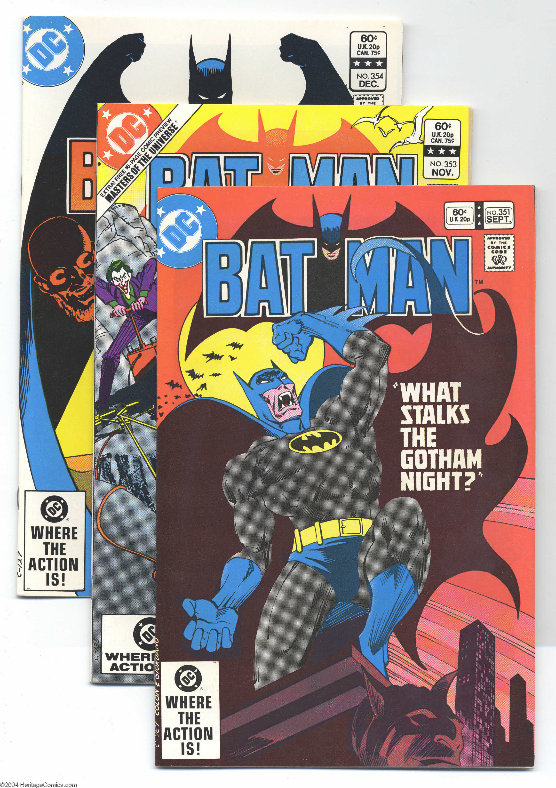 Batman Group (DC, 1982-85) Condition: Average NM-. Thirteen-issue | Lot  #17060 | Heritage Auctions