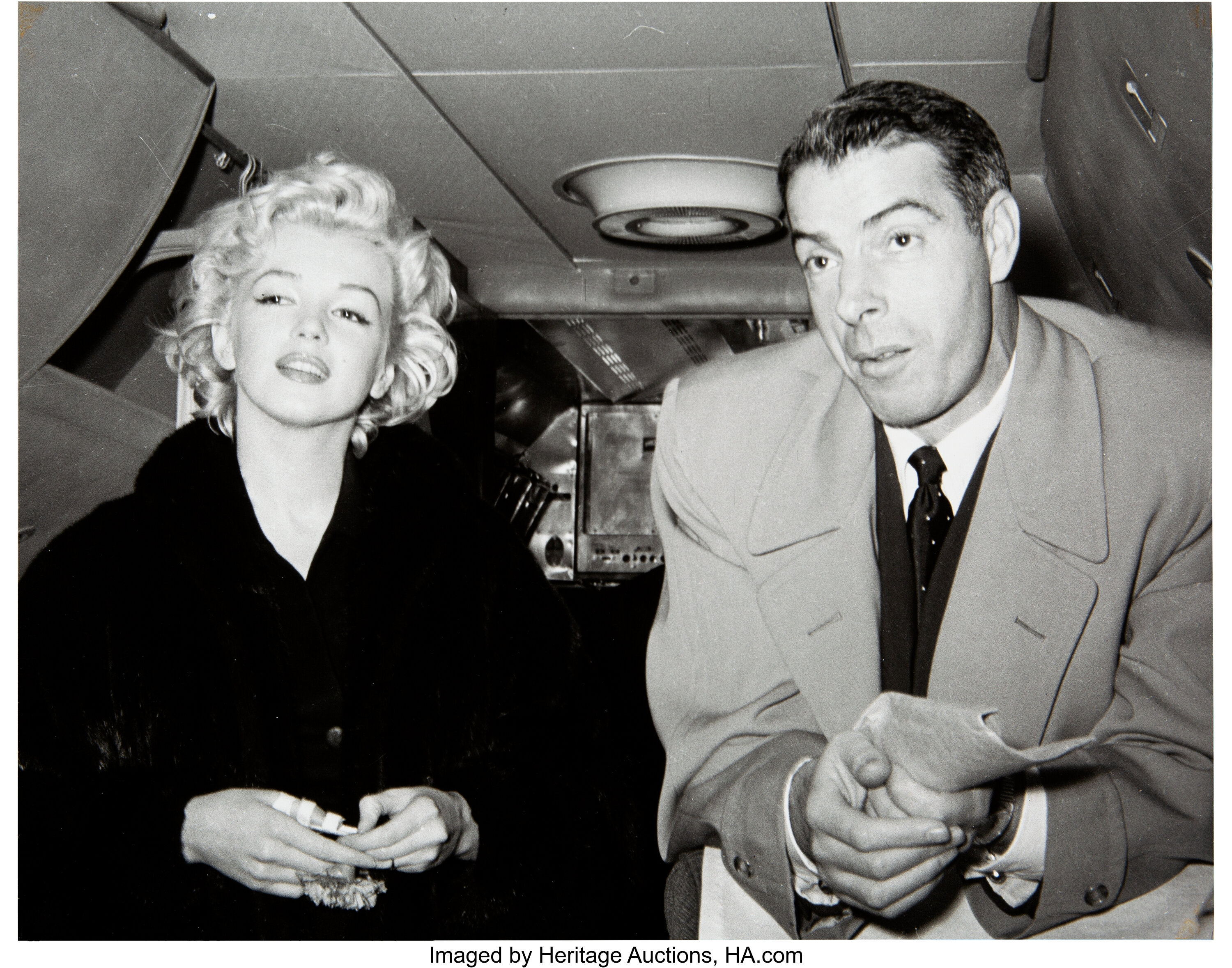 Joe DiMaggio Marilyn Monroe signed photo sells for $300,000 at