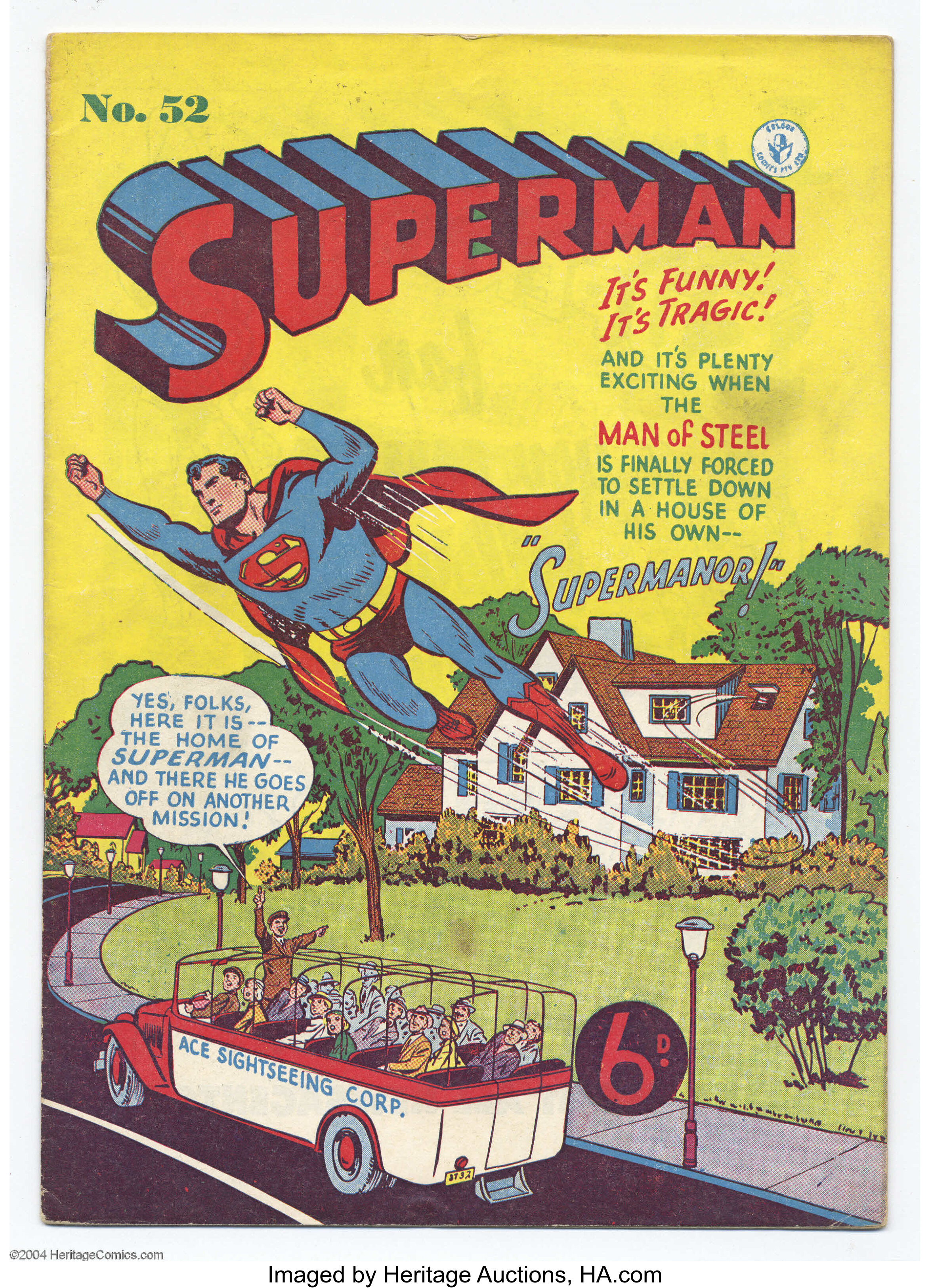 superman comics 1950s