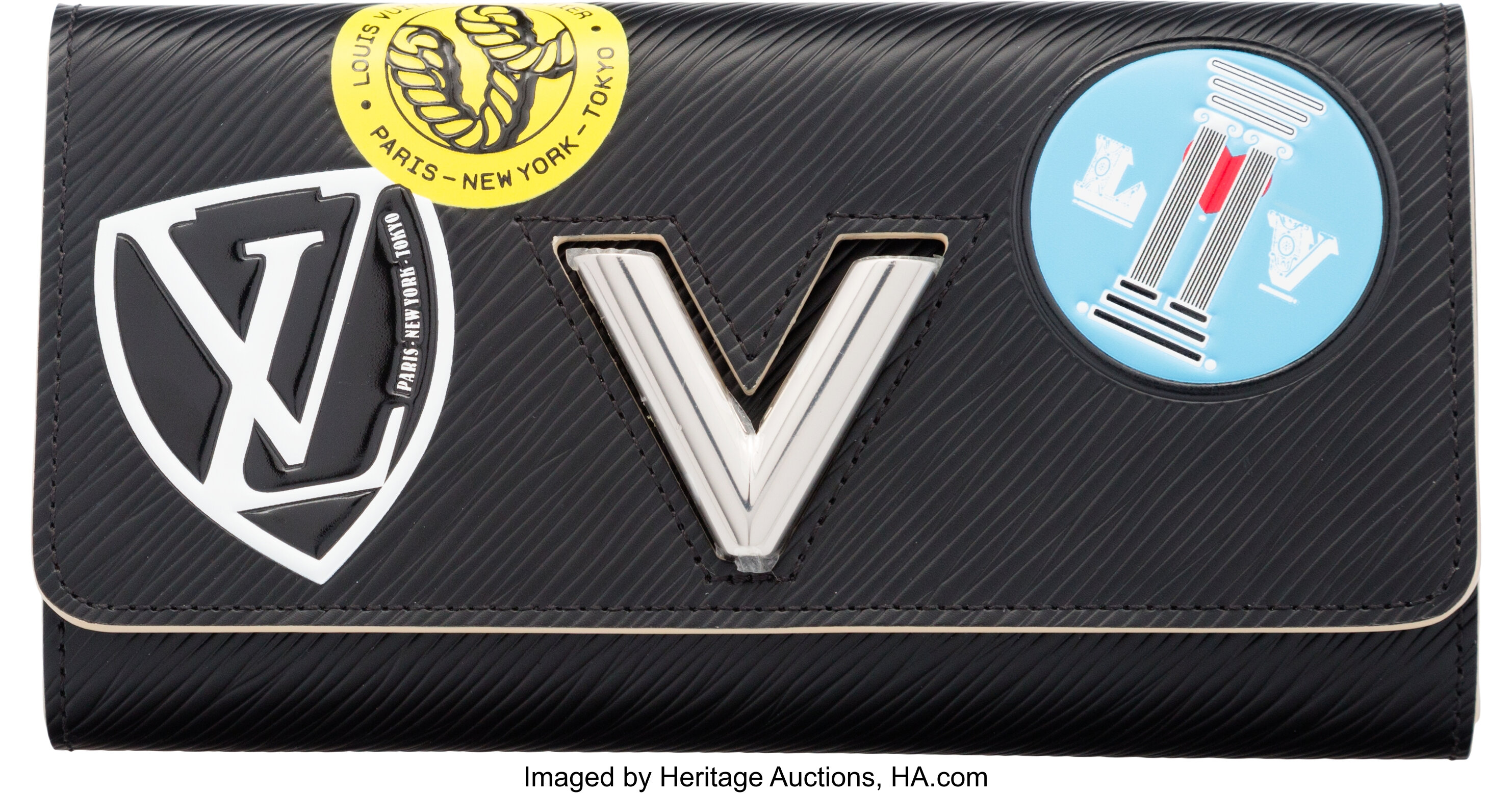 Sold at Auction: Louis Vuitton - Epi Leather Twist Chain Wallet