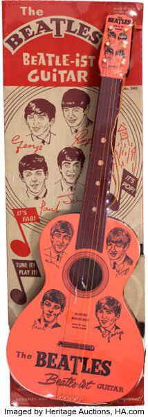 The Beatles Toy Guitar by Mastro (Beatle-Ist) (1964). . Music