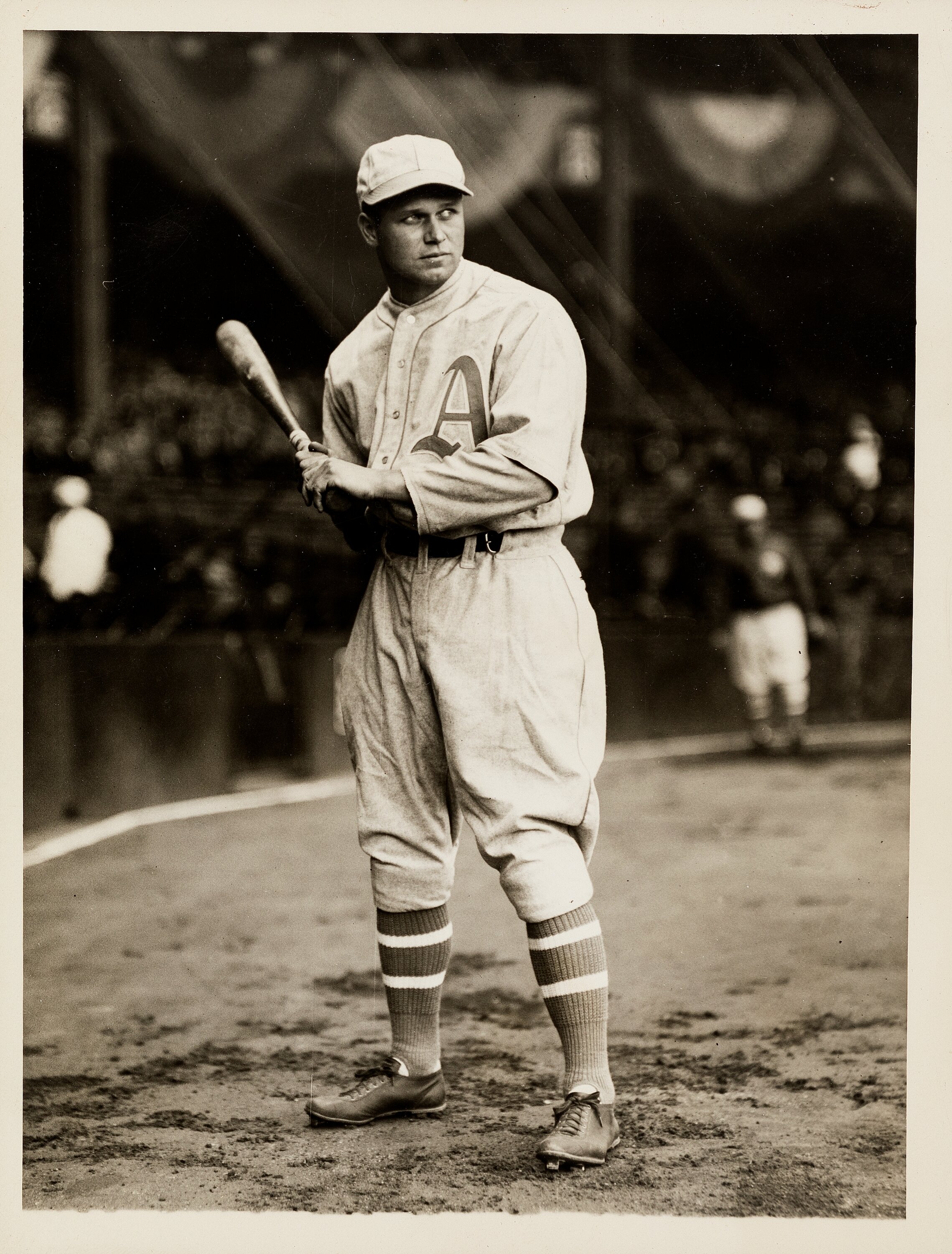 Circa 1920's Jimmie Foxx Original News Service Photograph by, Lot #51041