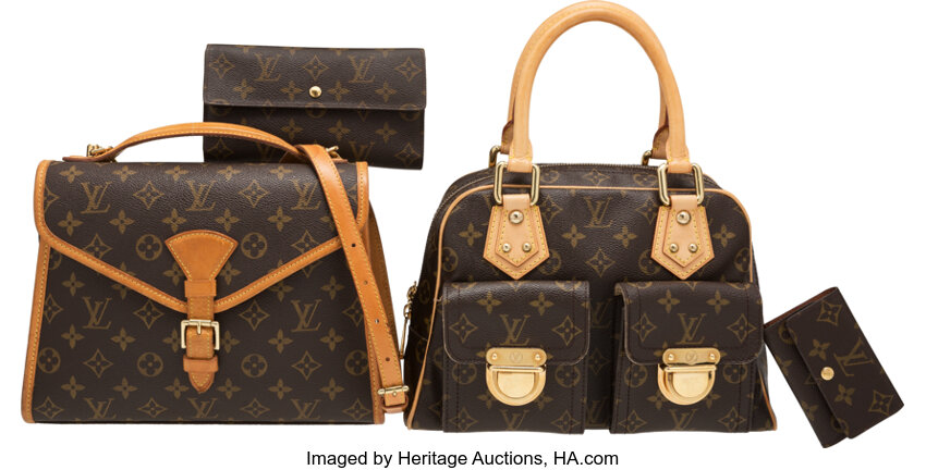 Louis Vuitton, Accessories, Louis Vuitton Gold Brown Button