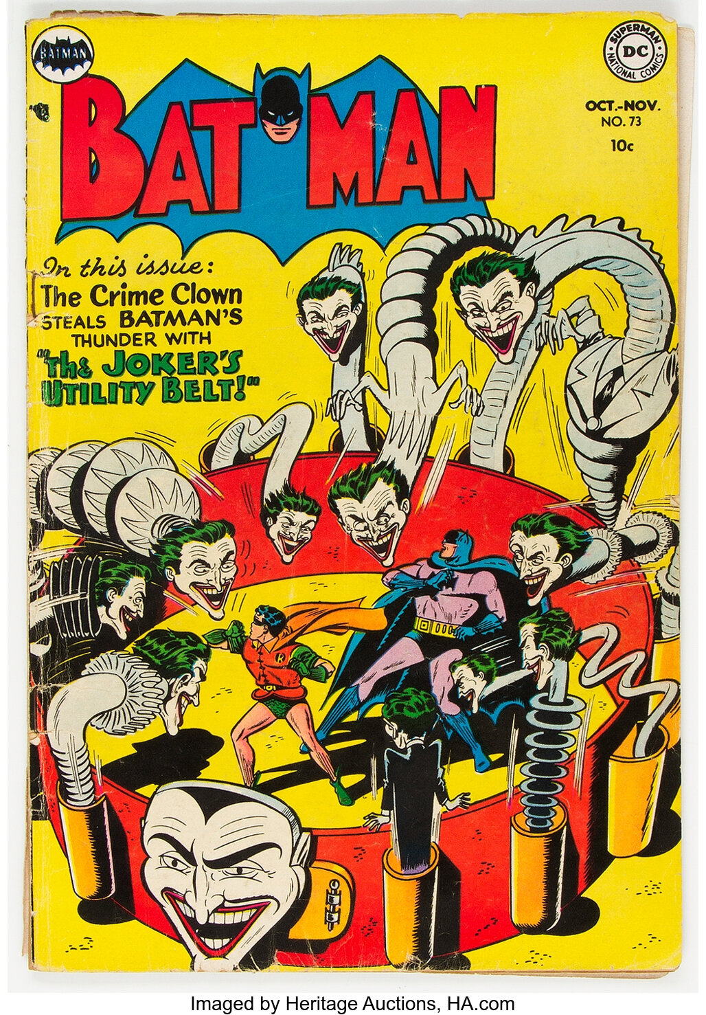 Batman #73 (DC, 1952) Condition: FR.... Golden Age (1938-1955) | Lot #11416  | Heritage Auctions