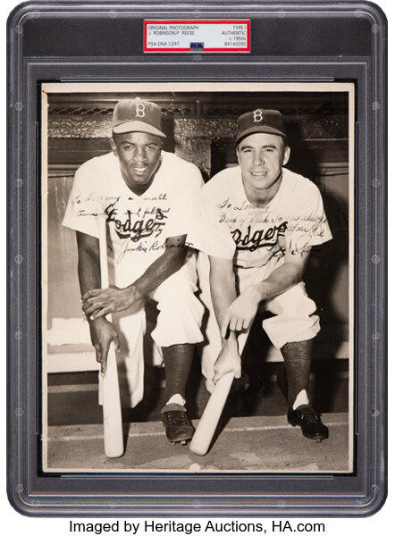 Pee Wee Reese and Jackie Robinson: The Myth, Jackie Robinson