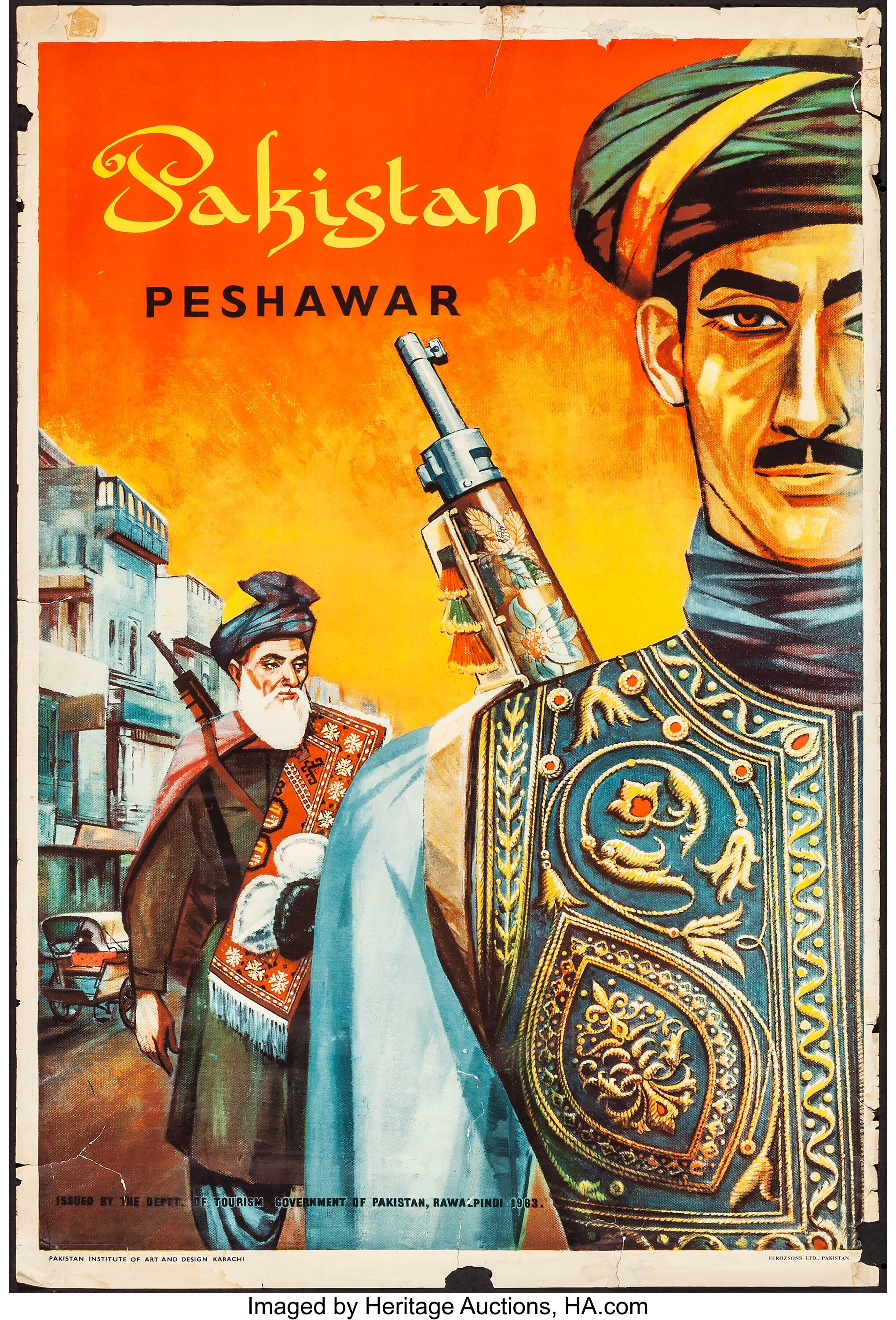 Nostalgic art: Lost in the Hues of Peshawar