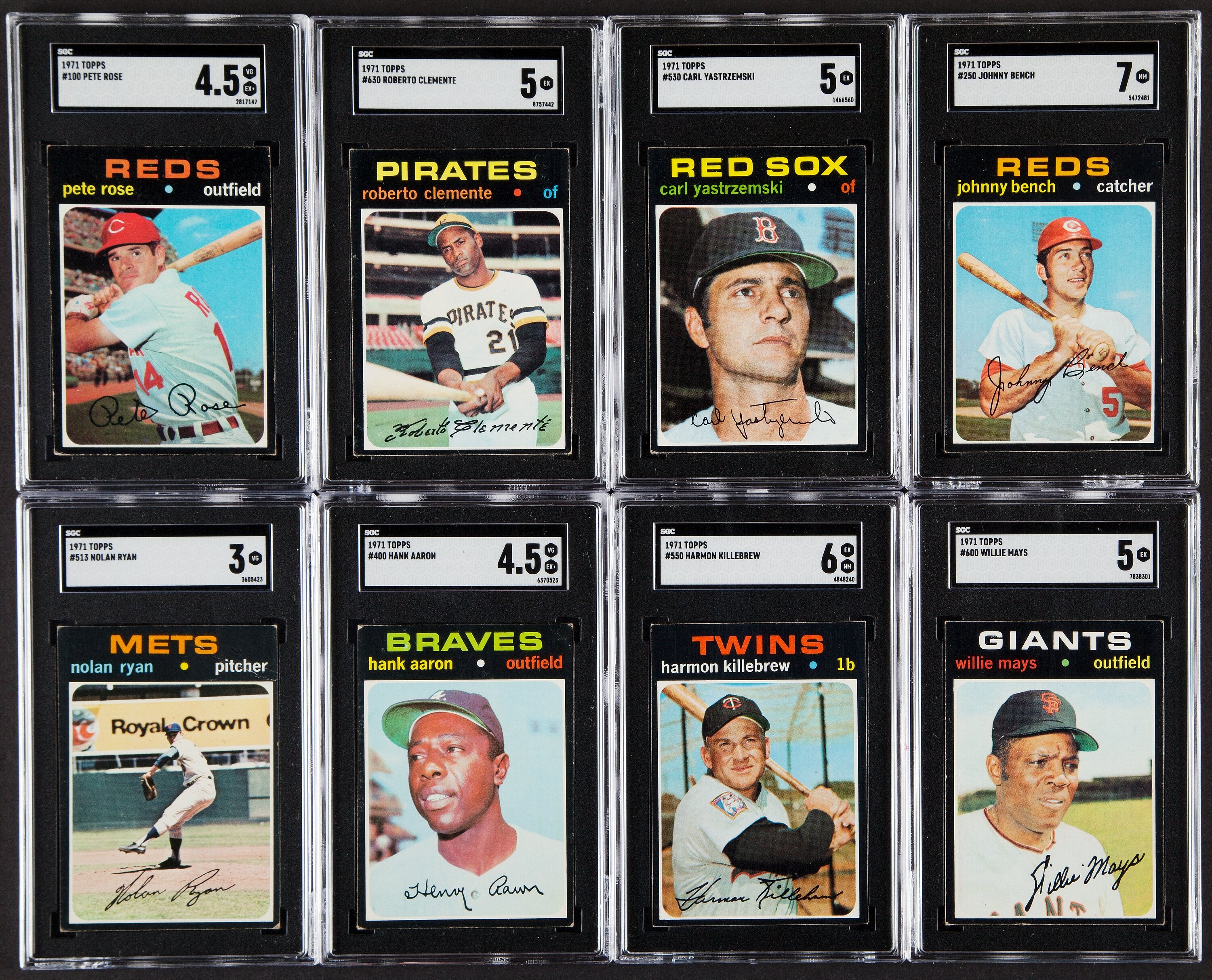 Lot Detail - 1971 TOPPS BASEBALL COMPLETE SET OF (752)