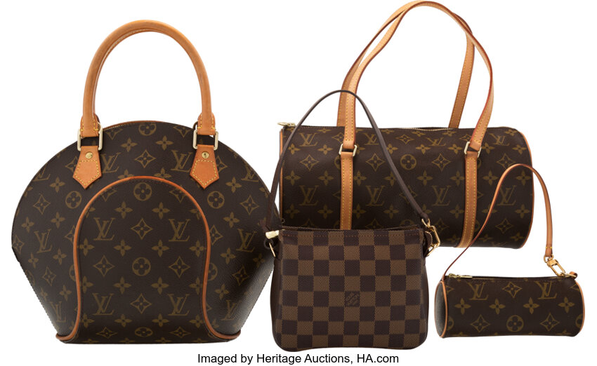 Louis Vuitton, Bags, Louis Vuitton Damier Ebene Papillon 3 Bag W  Accessories Pochette