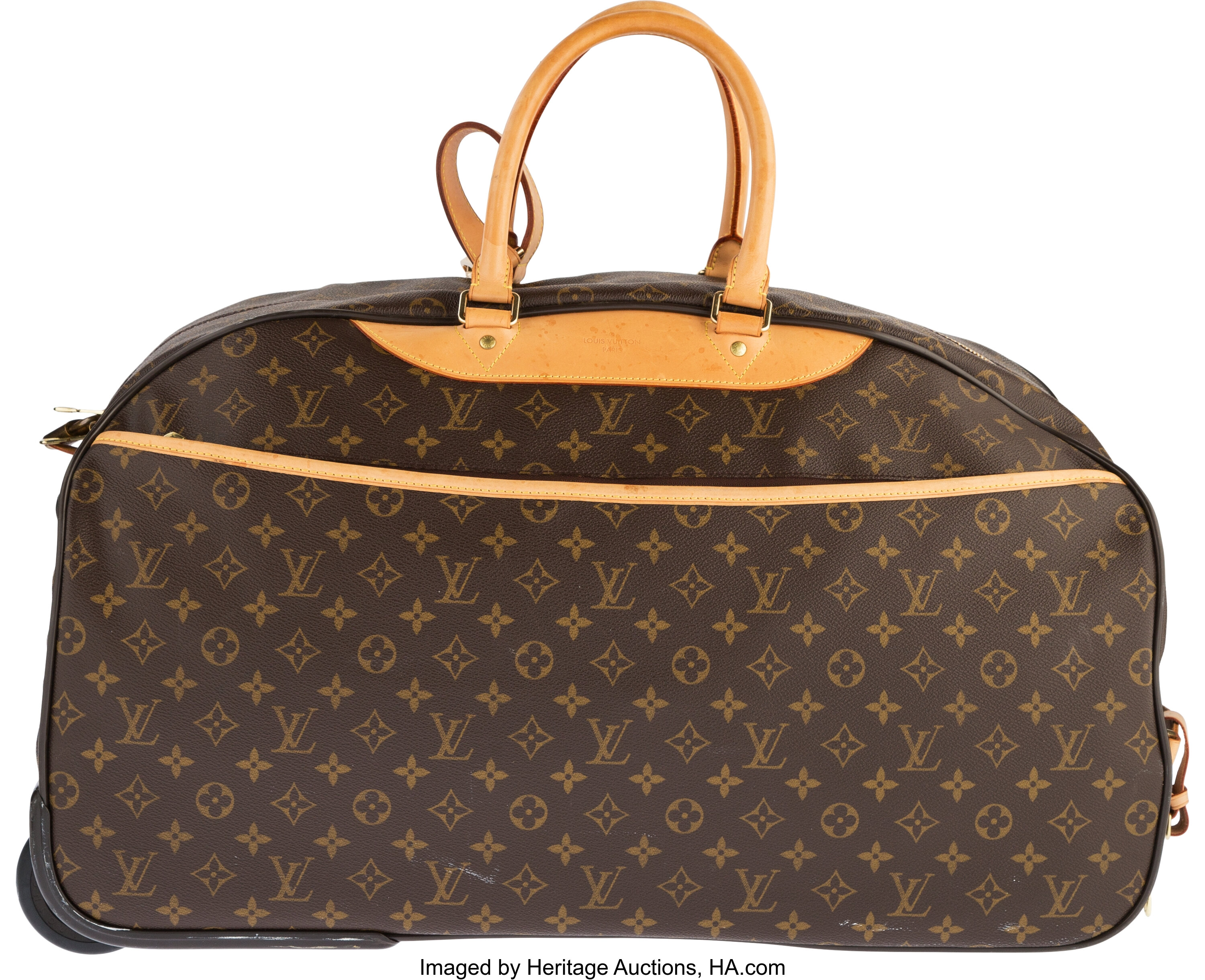 2019 Louis Vuitton Brown Monogram Coated Canvas and Vachetta