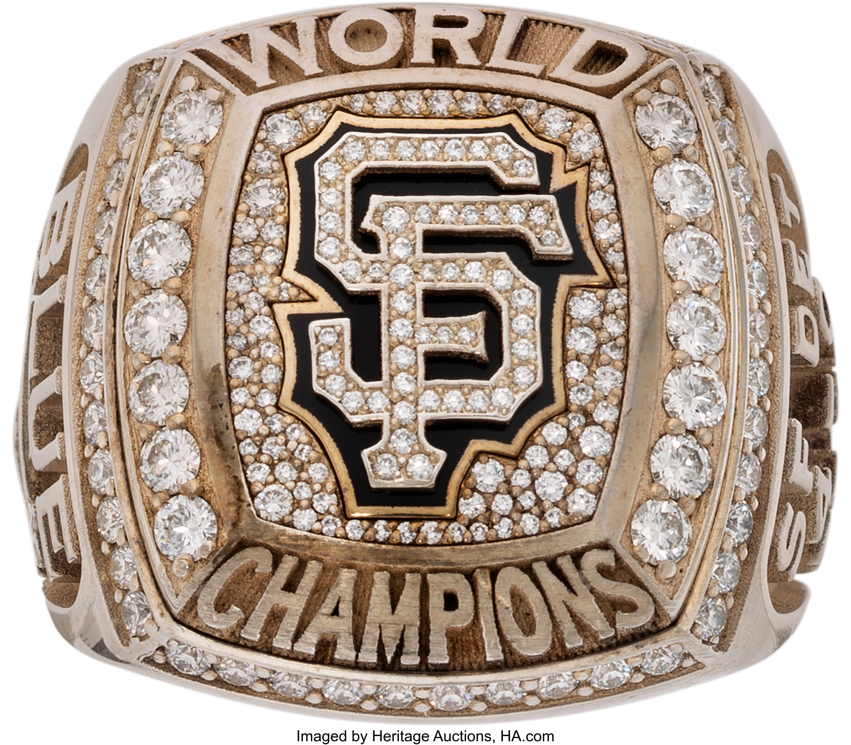 2012 San Francisco Giants World Series Championship Ring Presented, Lot  #56155
