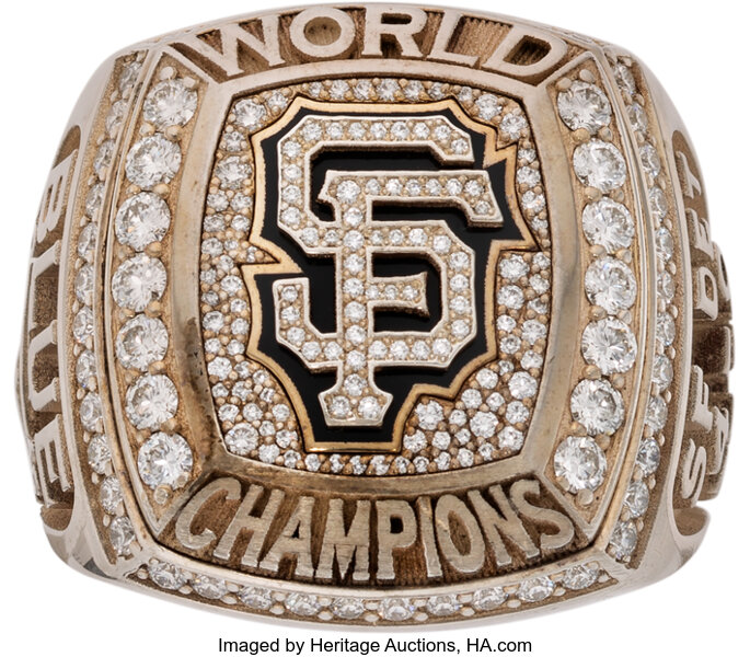 Here are the Giants' World Series rings 