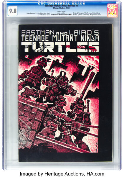 Modern Age (1980-Present):Alternative/Underground, Teenage Mutant Ninja Turtles #1 (Mirage Studios, 1984) CGC...