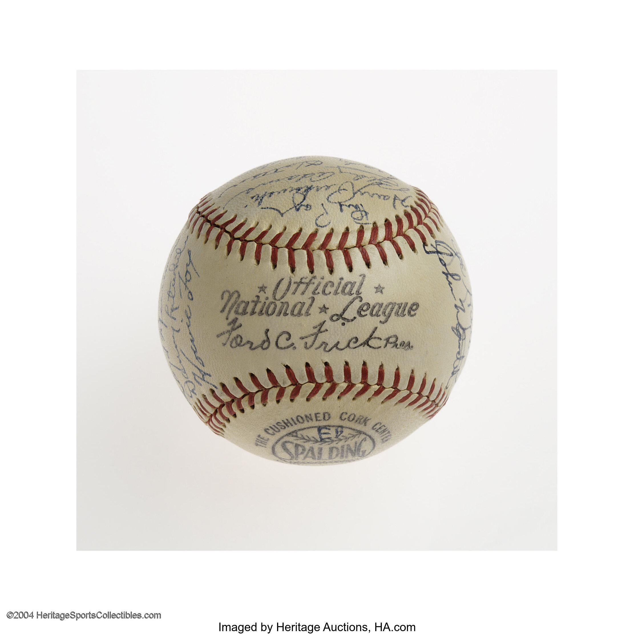 Cincinnati Reds Autographed Baseball Memorabilia