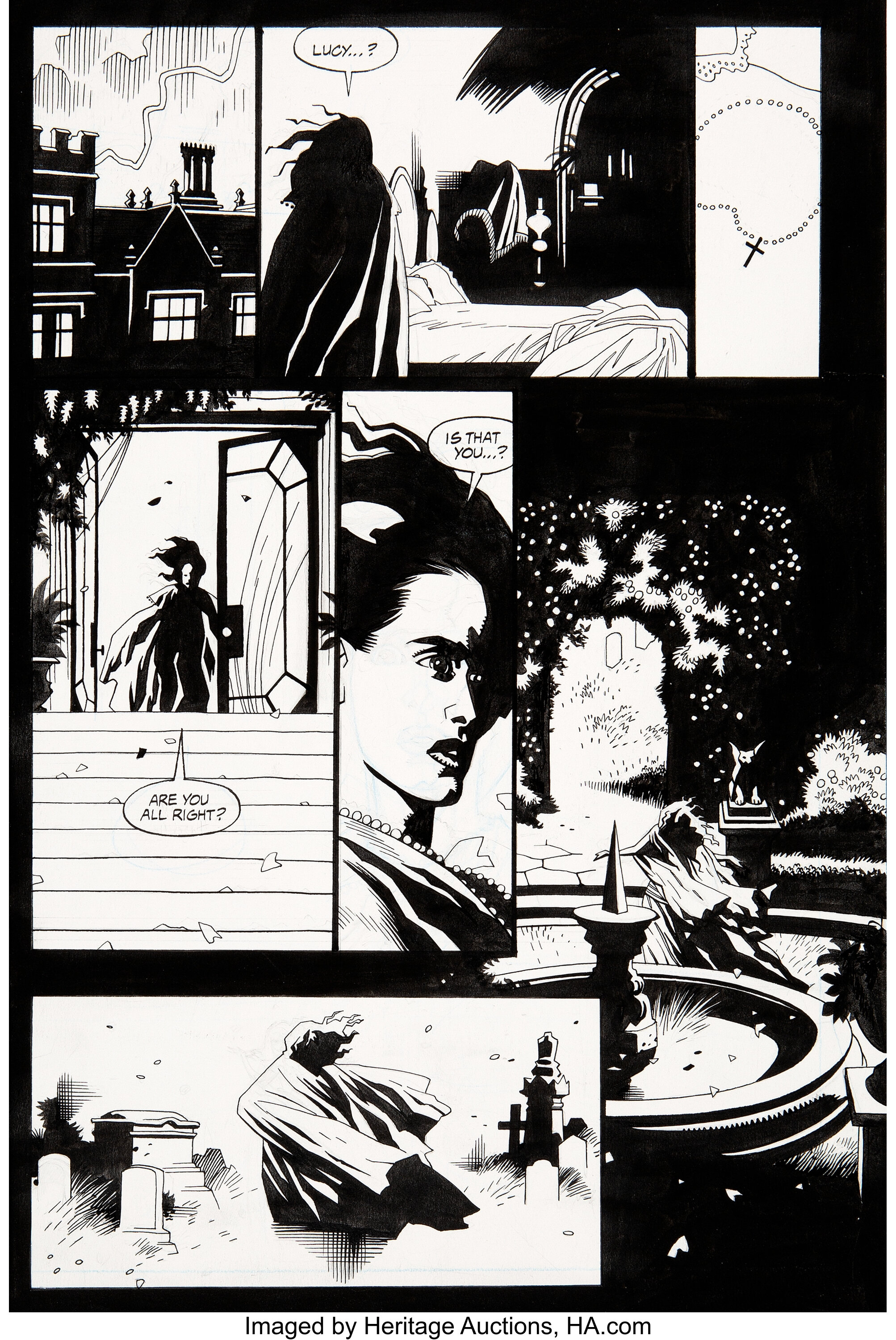 Mike Mignola And John Nyberg Bram Stoker S Dracula 2 Page 10 Lot 94229 Heritage Auctions